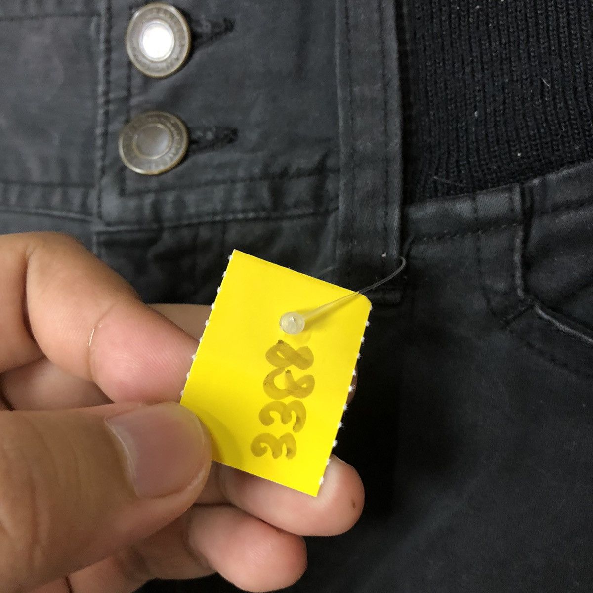 Japanese Brand × Vintage Japanese Brand Black multi pocket Cargo Pants #3388 Size 26" / US 2 / IT 38 - 10 Thumbnail
