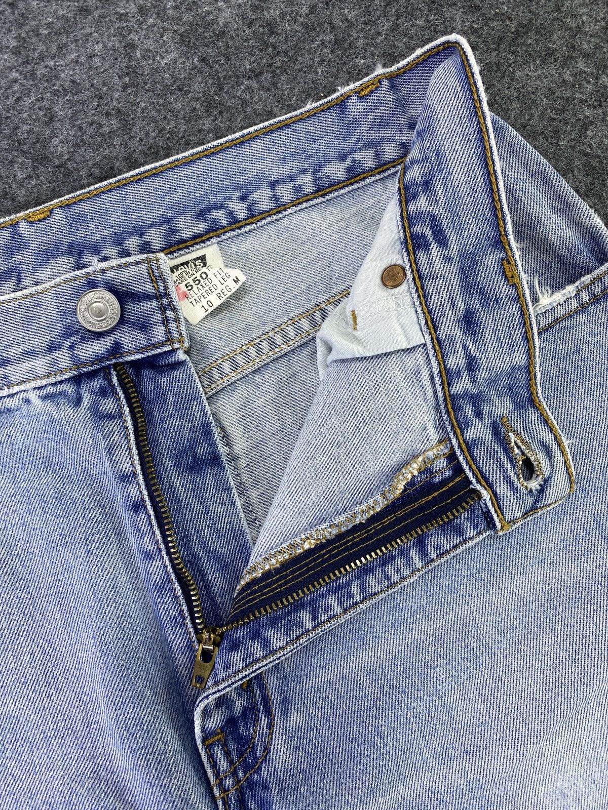 Levi's Levi's vintage 550 Blue Jeans - J567 Size 29" - 3 Thumbnail
