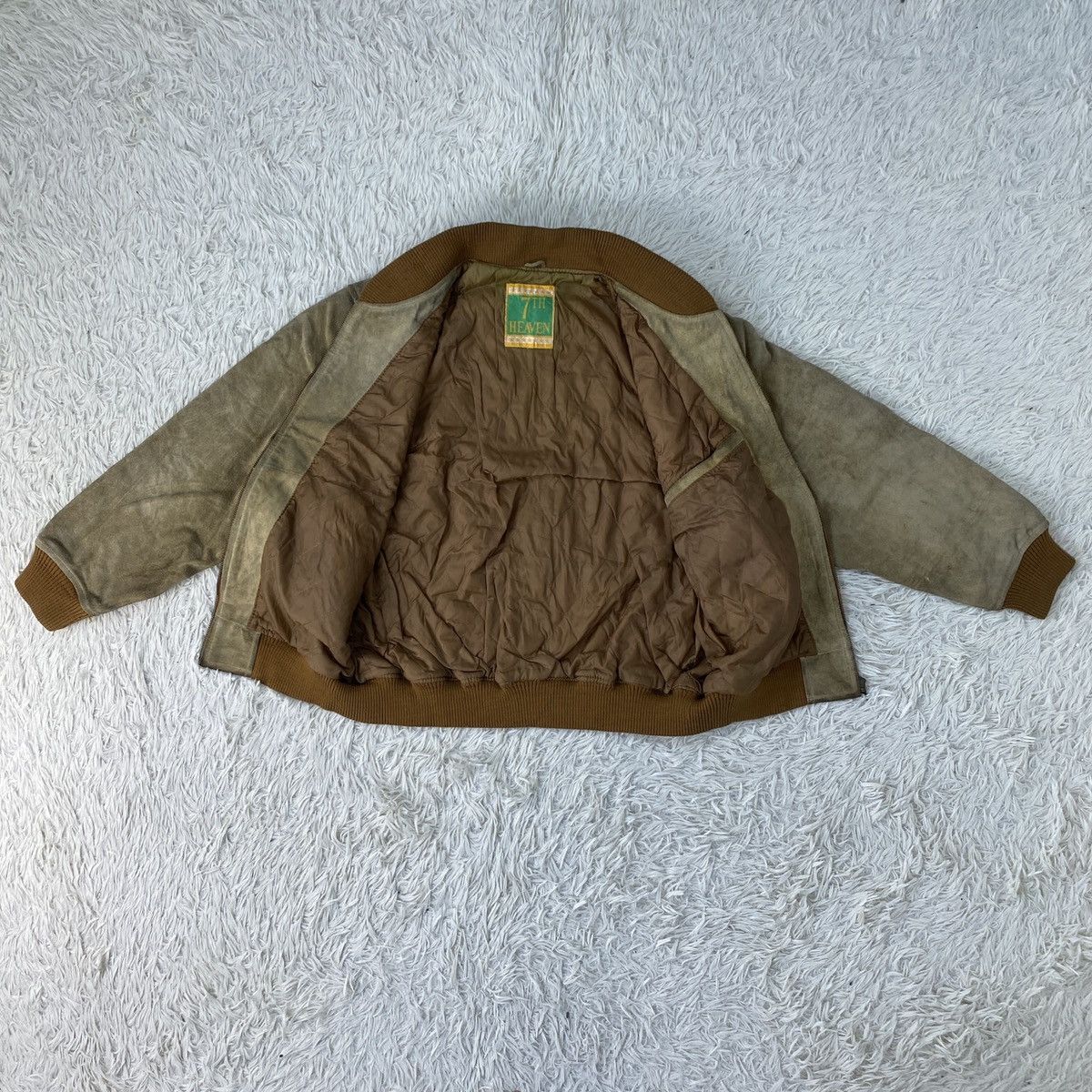 Genuine Leather Cowhide 7th Heaven Bomber Jacket Size US M / EU 48-50 / 2 - 16 Thumbnail