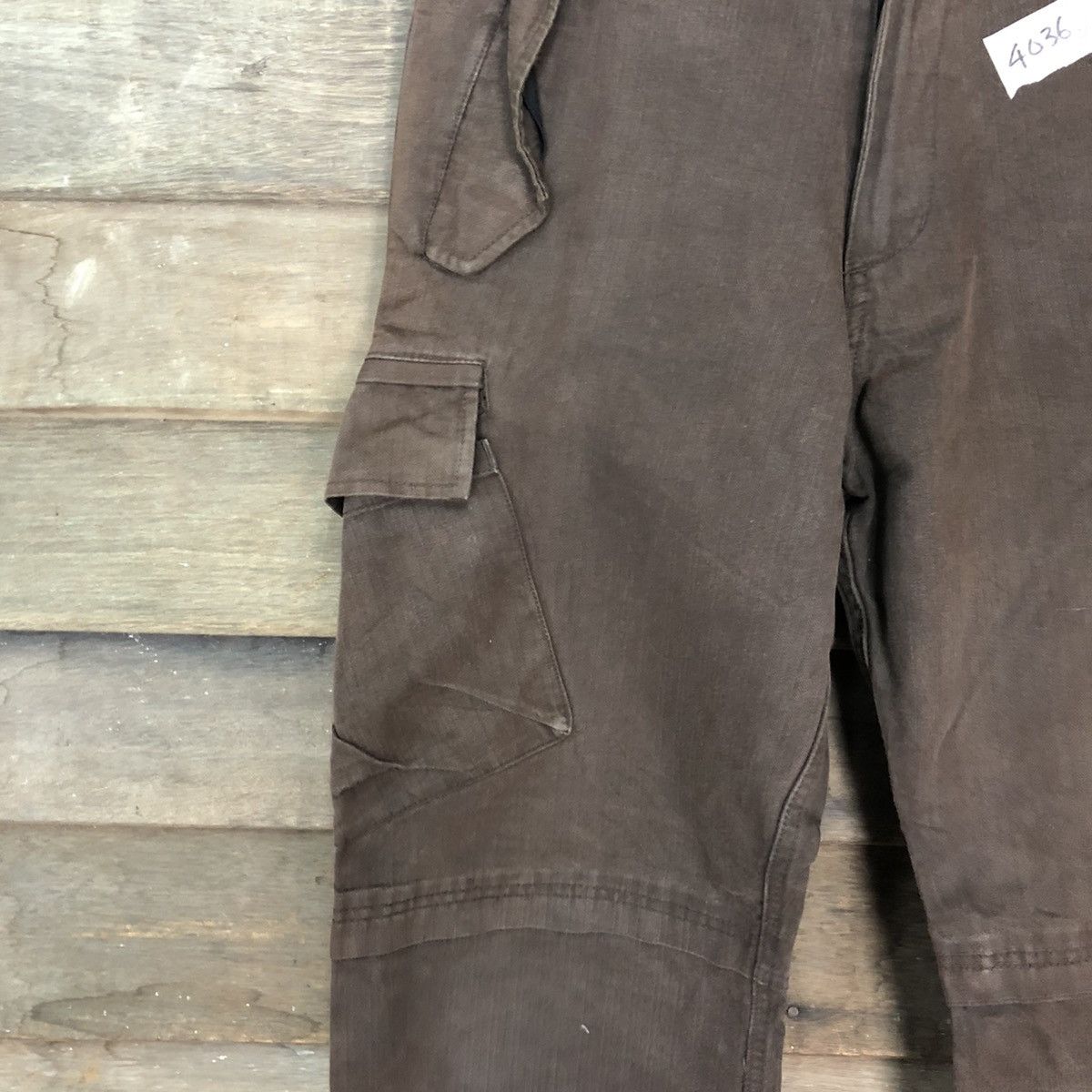 PPFM Ppfm Brown multi pocket utility Cargo Pants #4036DL Size US 30 / EU 46 - 6 Thumbnail