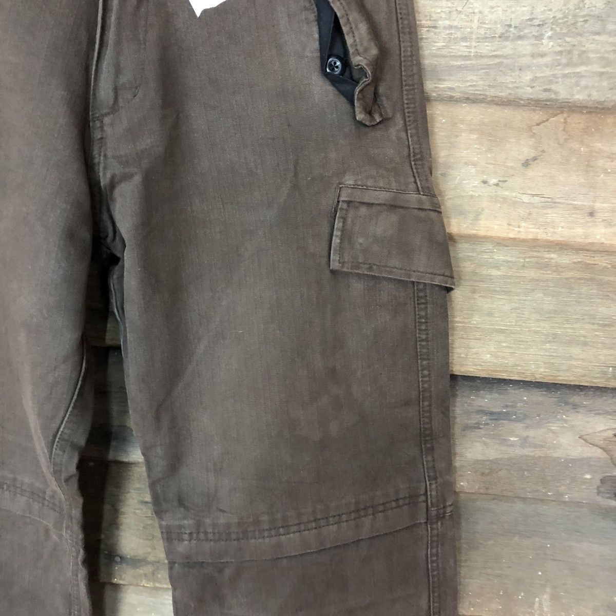 PPFM Ppfm Brown multi pocket utility Cargo Pants #4036DL Size US 30 / EU 46 - 7 Thumbnail