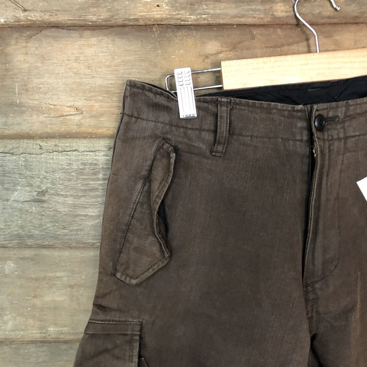 PPFM Ppfm Brown multi pocket utility Cargo Pants #4036DL Size US 30 / EU 46 - 4 Thumbnail
