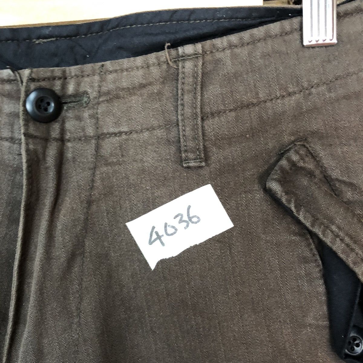PPFM Ppfm Brown multi pocket utility Cargo Pants #4036DL Size US 30 / EU 46 - 10 Thumbnail