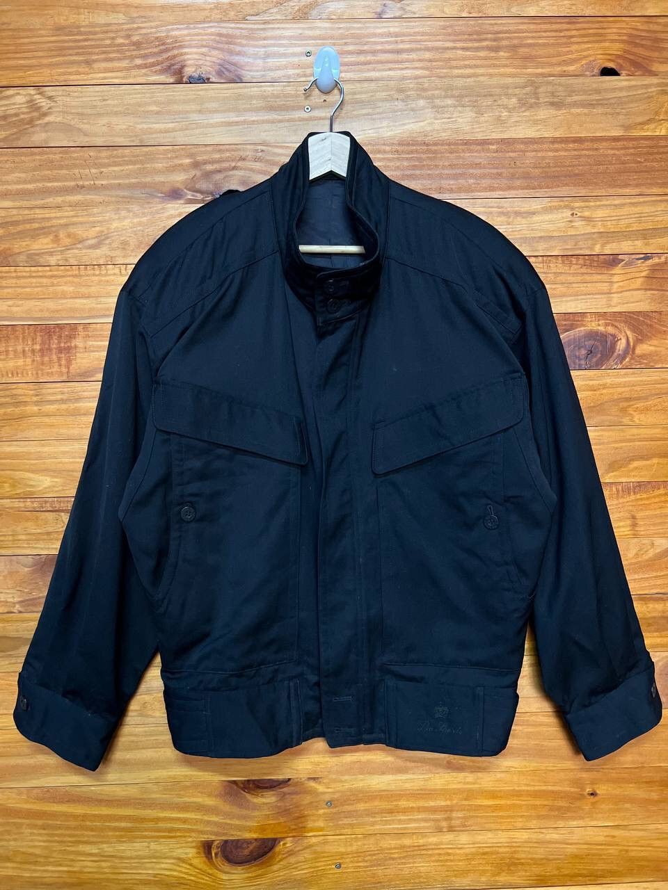image of Racing x Vintage Pia Sport Gross Bomber Jacket in Black, Men's (Size Medium)