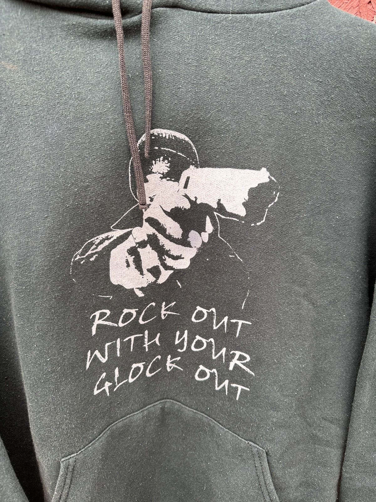 Vintage 2000s Rock Out with your Glock Out Hoodie Sweatshirt Size US L / EU 52-54 / 3 - 2 Preview