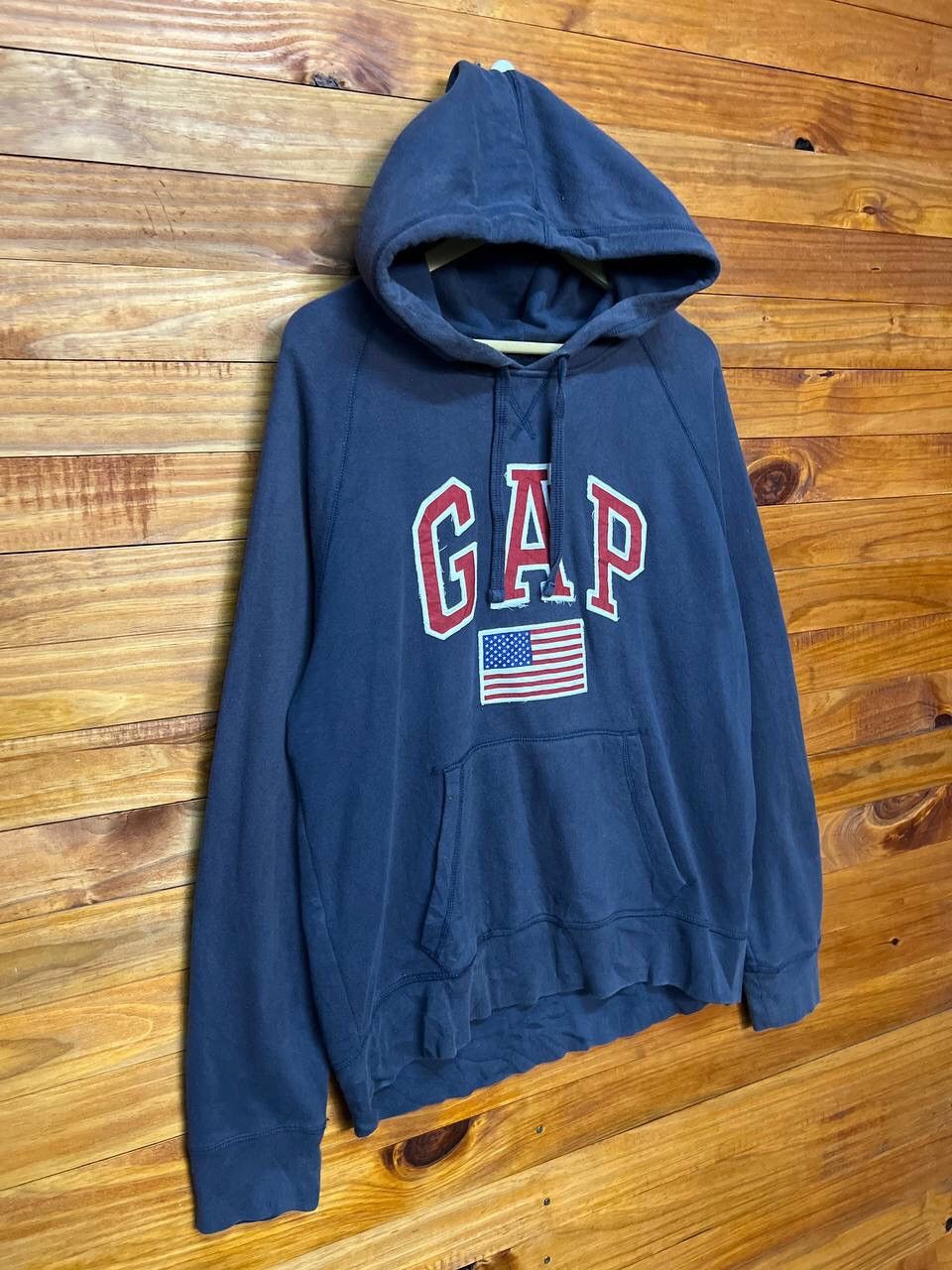 Gap GAP HOODIE AMERICAN FLAG Size US L / EU 52-54 / 3 - 2 Thumbnail