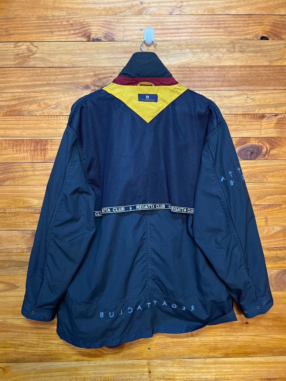 Vintage REGATTA CLUB ZIPPER JACKET Size US L / EU 52-54 / 3 - 9 Thumbnail