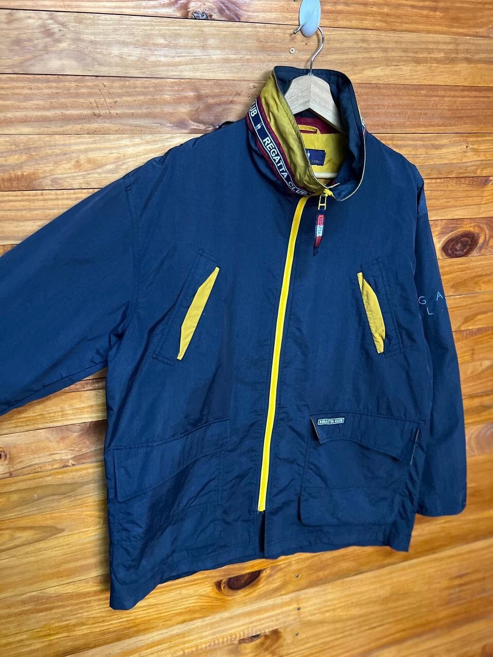Vintage REGATTA CLUB ZIPPER JACKET Size US L / EU 52-54 / 3 - 5 Thumbnail