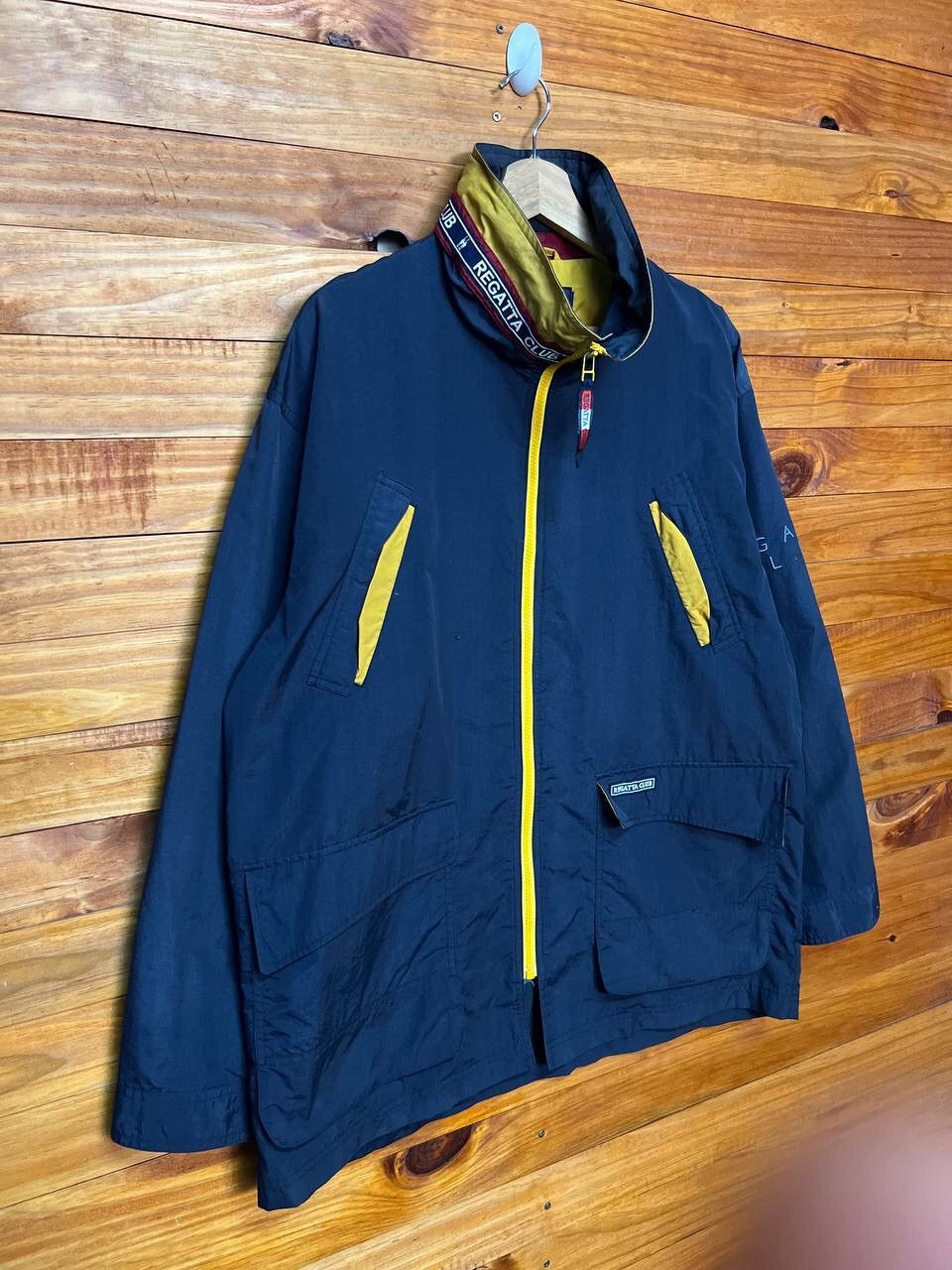 Vintage REGATTA CLUB ZIPPER JACKET Size US L / EU 52-54 / 3 - 2 Thumbnail