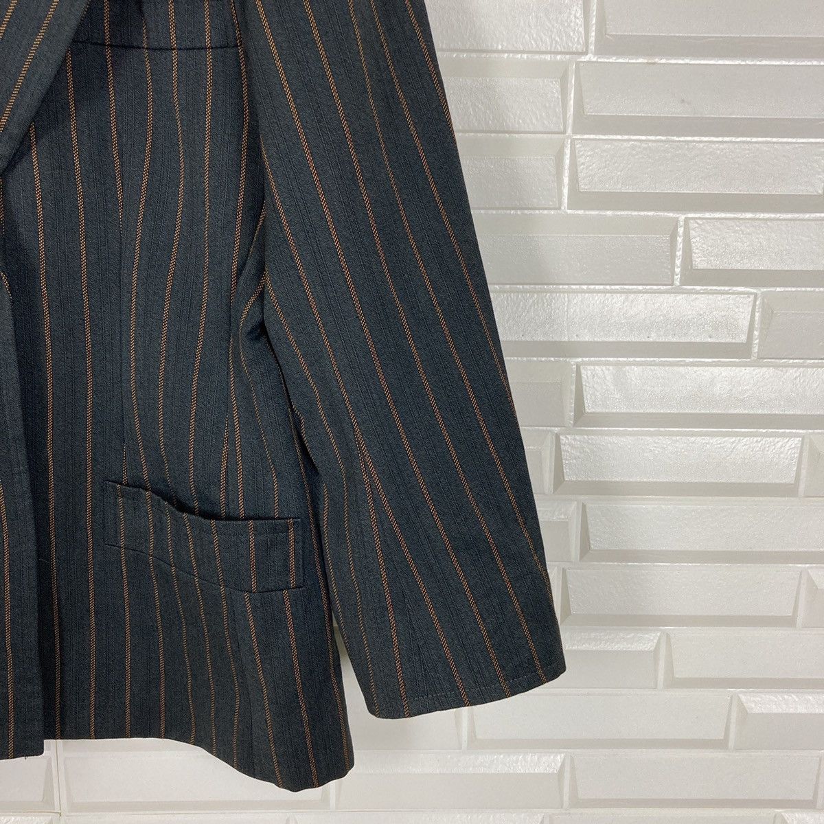 Yves Saint Laurent Yves Saint Laurent Striped Coat/Blazer Size US M / EU 48-50 / 2 - 5 Thumbnail