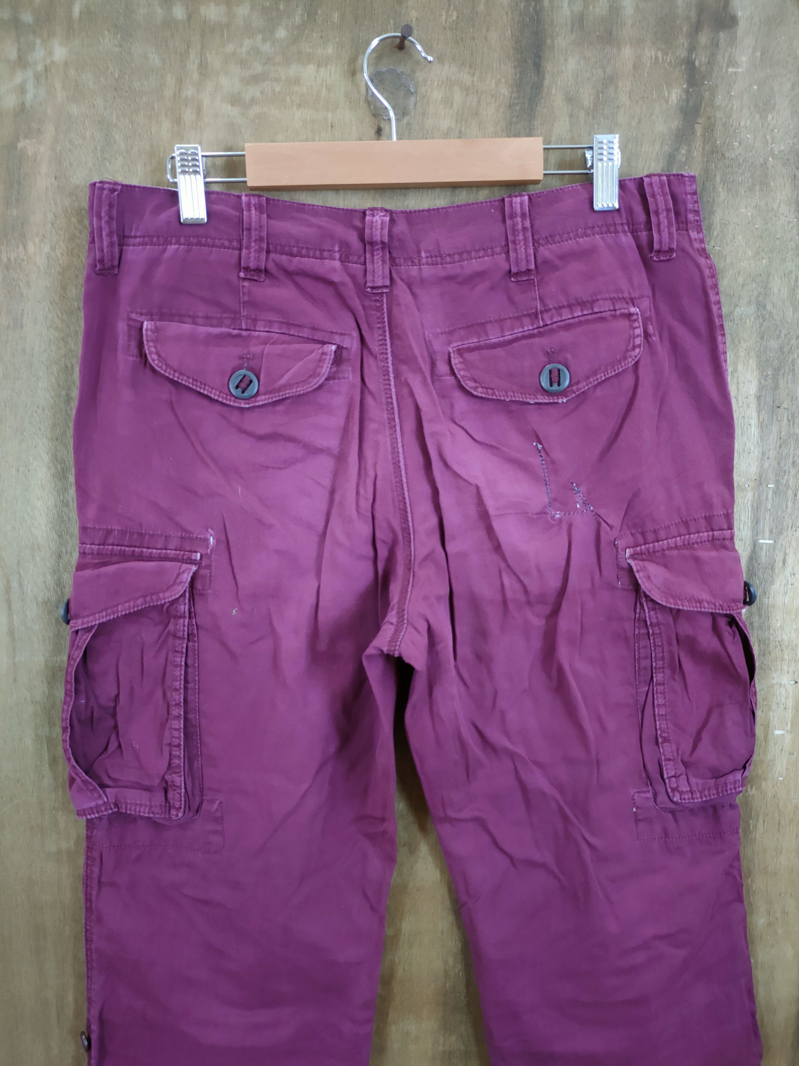 Japanese Brand DL A.V.V Homme multipocket utility cargo pants #46-863 Size US 31 - 9 Thumbnail