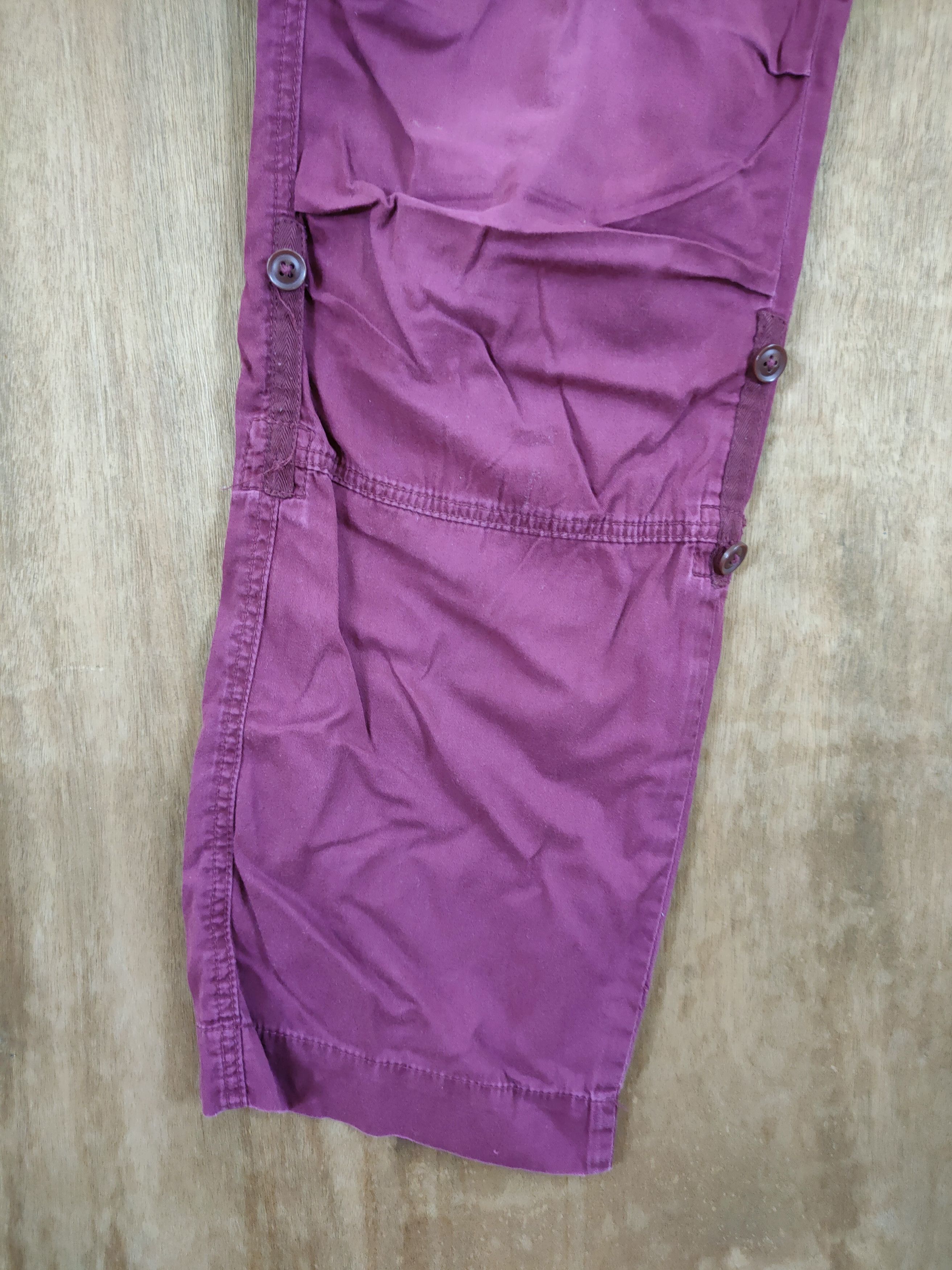 Japanese Brand DL A.V.V Homme multipocket utility cargo pants #46-863 Size US 31 - 2 Thumbnail