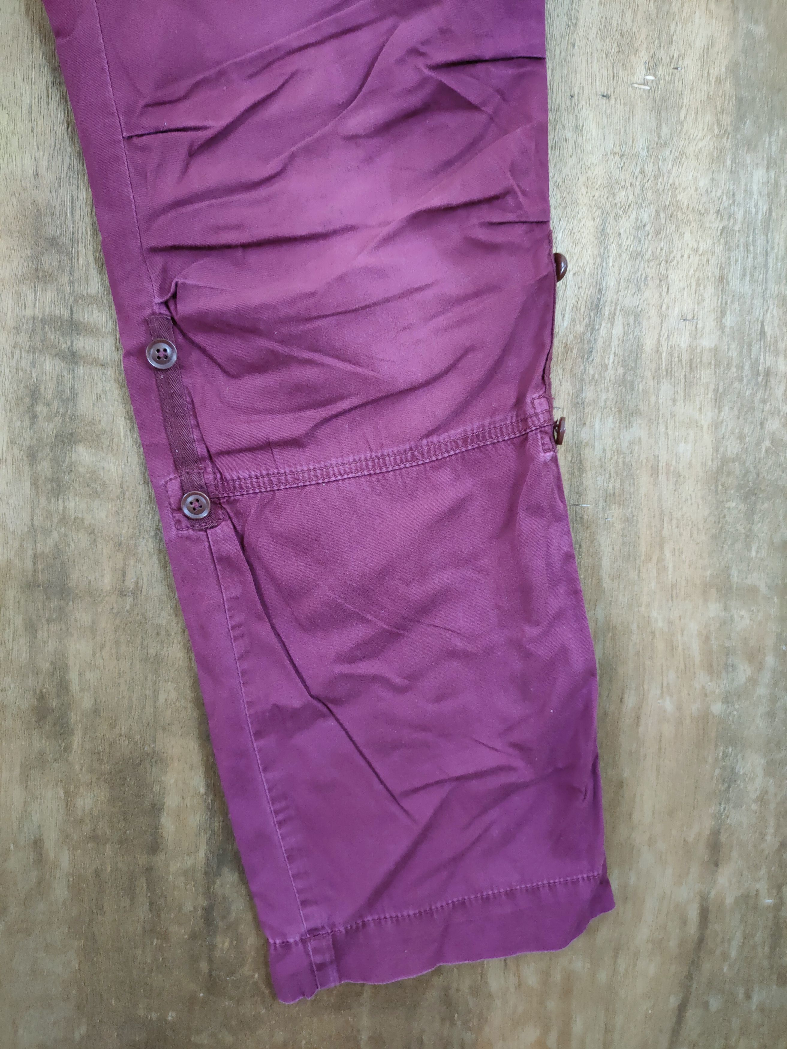 Japanese Brand DL A.V.V Homme multipocket utility cargo pants #46-863 Size US 31 - 4 Thumbnail