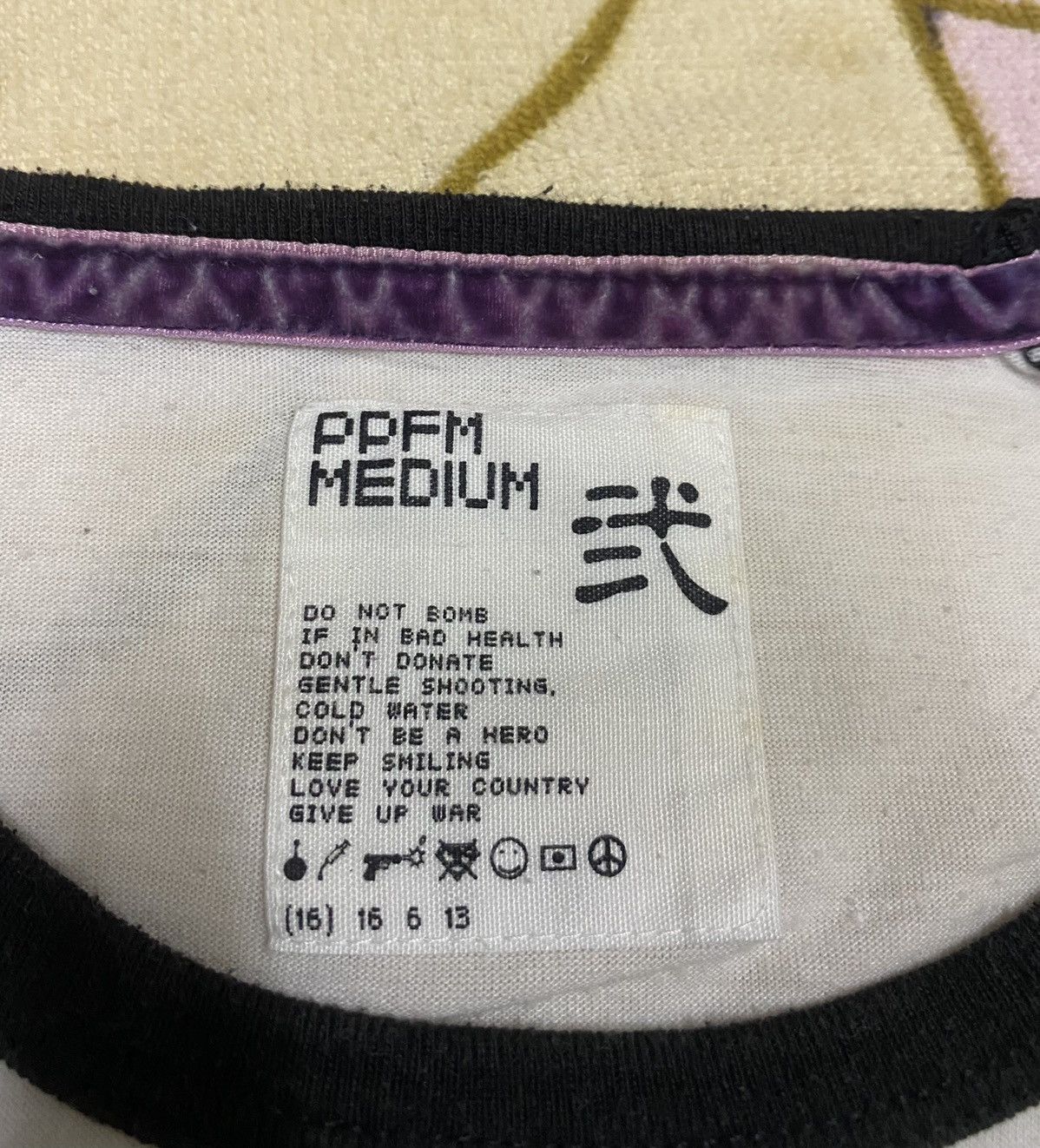 PPFM PPFM Long Sleeve Shirt x Rare x Skulls x Punk Size US M / EU 48-50 / 2 - 8 Thumbnail
