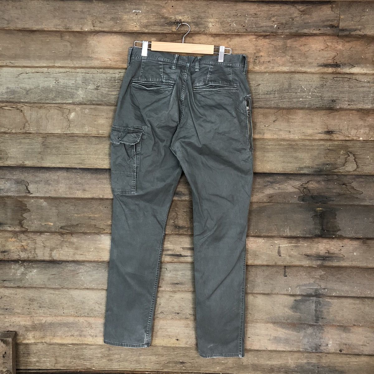 Avirex Dark Blue rare pocket utility Cargo Pants #6889