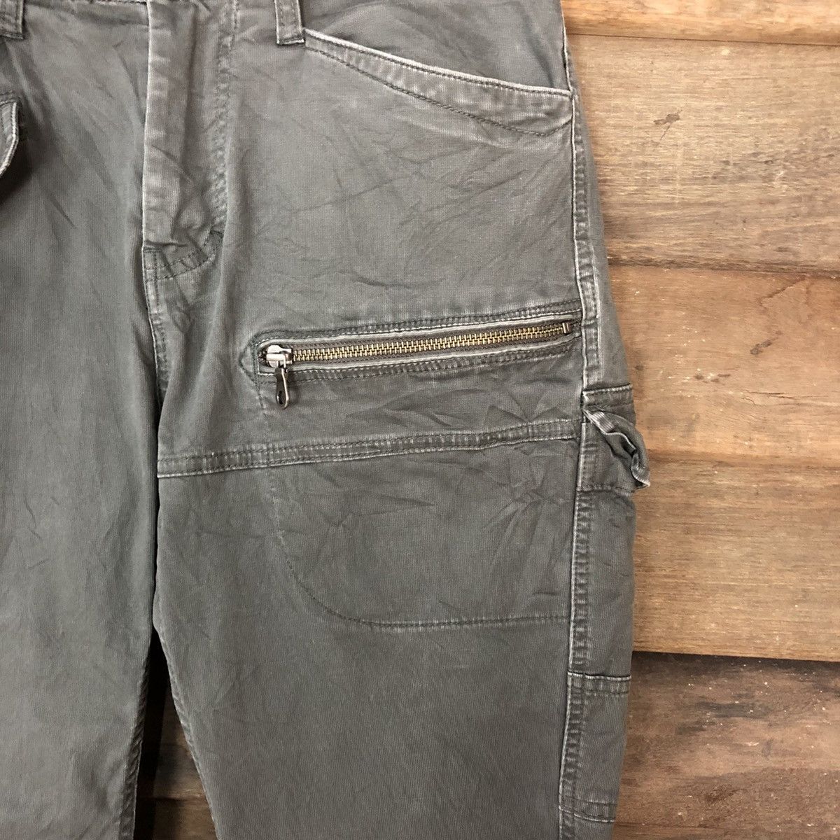 Avirex Dark Blue rare pocket utility Cargo Pants #6889