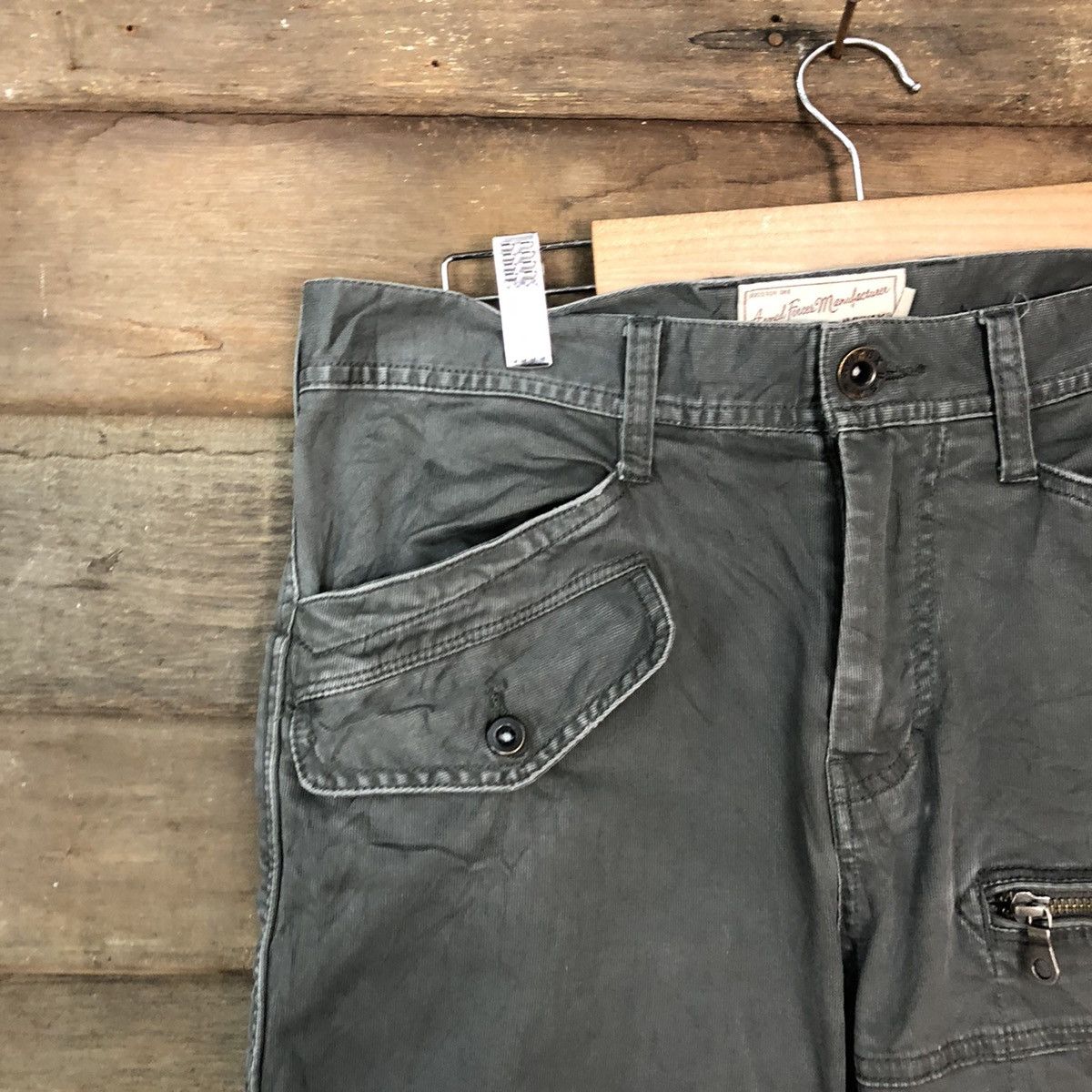 Avirex Dark Blue rare pocket utility Cargo Pants #6889