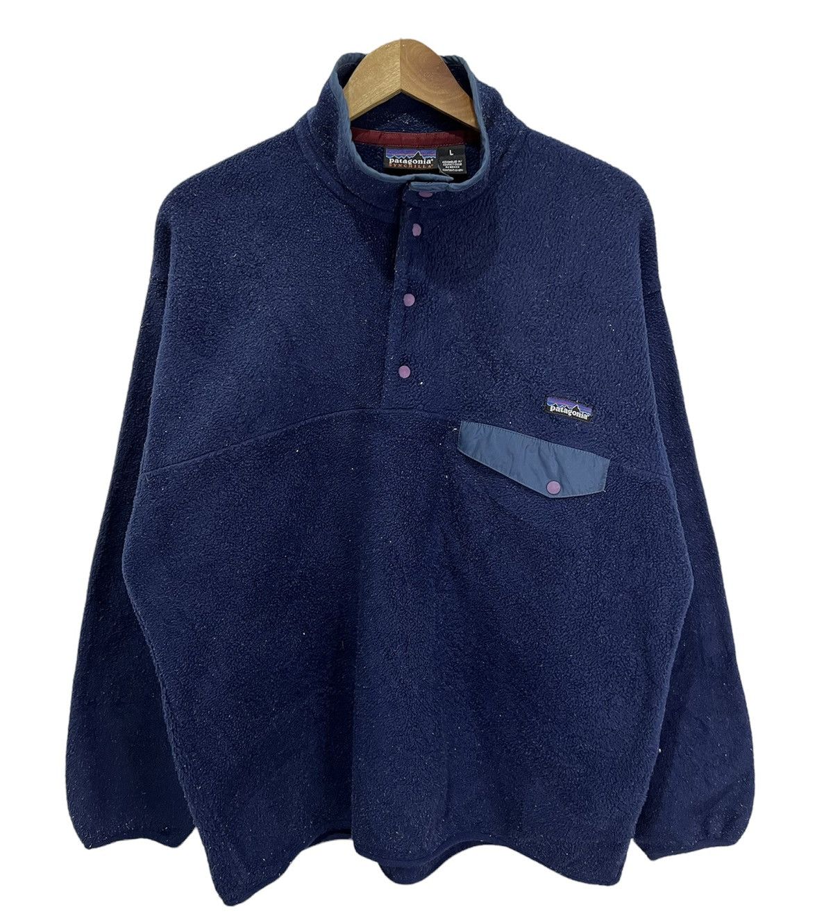 Vintage Patagonia Synchilla Fleece Sweatshirt Jacket