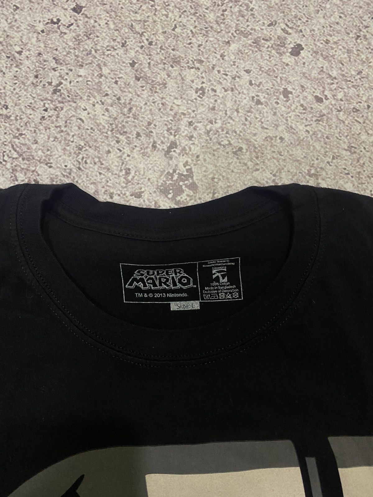 Japanese Brand × Nintendo Vintage Super Mario 2013 Big Logo Promo T-shirt 2013 Size US L / EU 52-54 / 3 - 5 Thumbnail