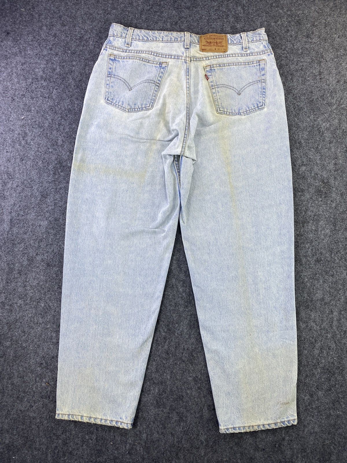 Levi's 90s Levi's vintage 560 blue Jeans - J570 Size US 36 / EU 52 - 2 Thumbnail