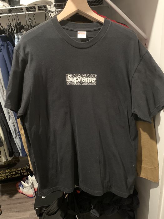 Supreme Supreme Bandana Box Logo Tee | Grailed