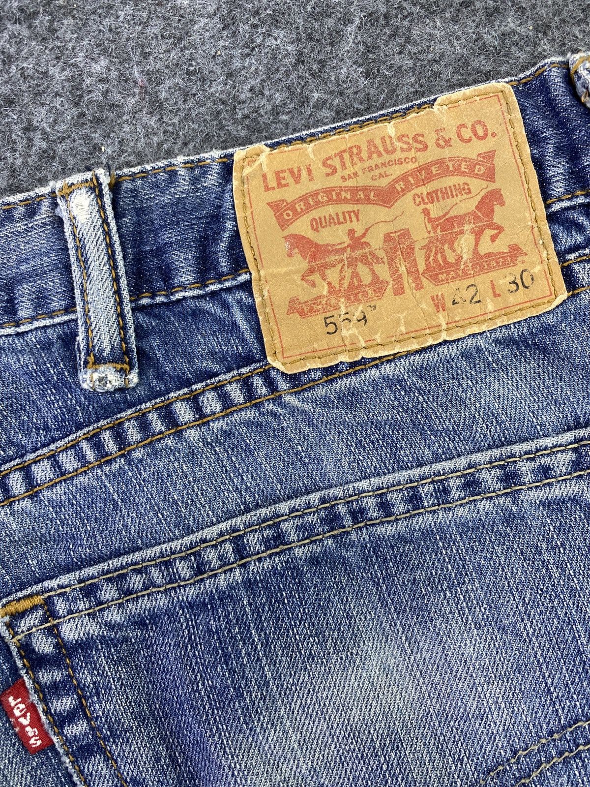 Levi's Levi's vintage 559 Blue Wash Jeans - J571 Size US 43 - 8 Thumbnail