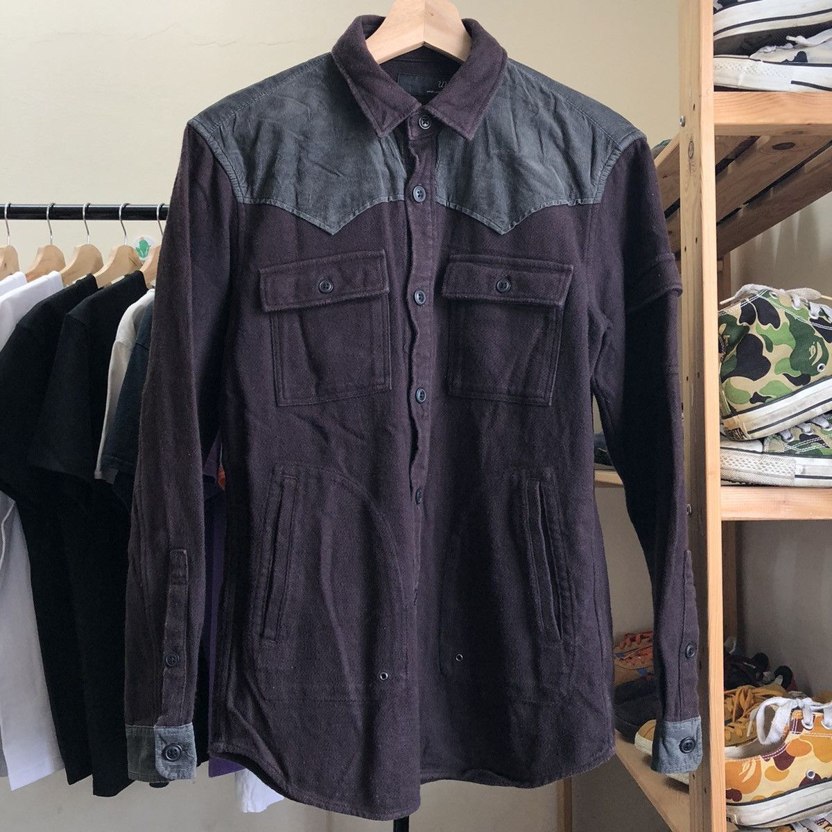 Jun Takahashi × Undercover × Uniqlo Uniqlo Undercover Western Style Button Up Shirt Size US S / EU 44-46 / 1 - 1 Thumbnail