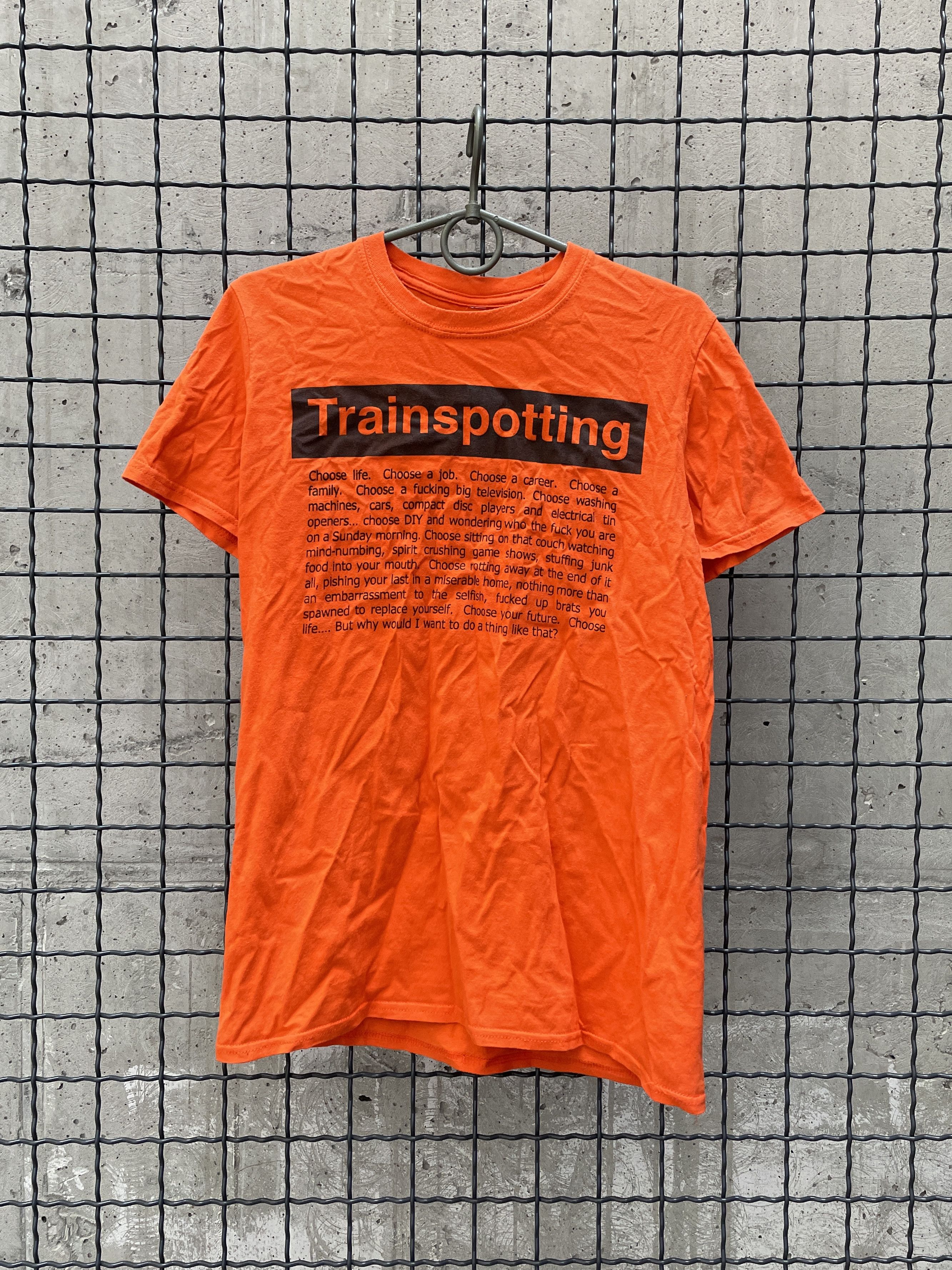 T-shirt Trainspotting Choose Life – Personnalisable – Taille S à 5XL – Coton – Made In USA