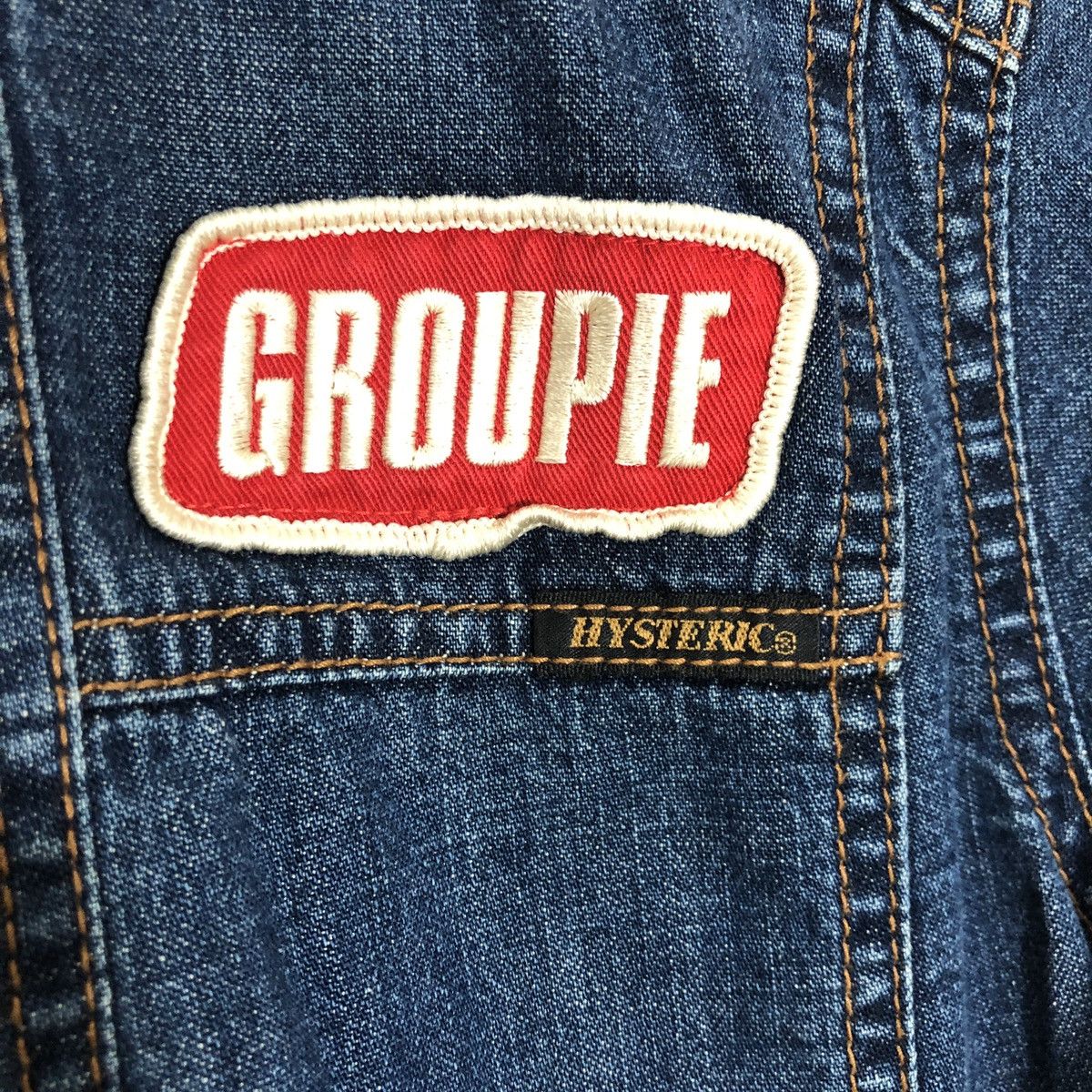 Hysteric Glamour × Japanese Brand Vintage Hysteric Kinky Denim Jacket Size US S / EU 44-46 / 1 - 3 Thumbnail