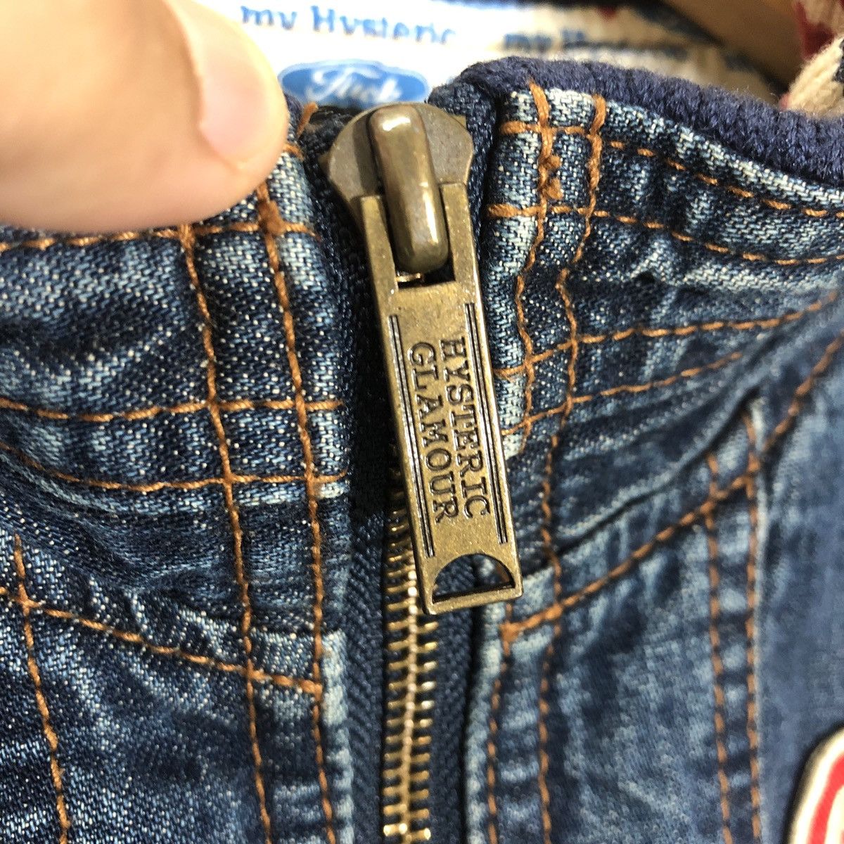 Hysteric Glamour × Japanese Brand Vintage Hysteric Kinky Denim Jacket Size US S / EU 44-46 / 1 - 8 Thumbnail