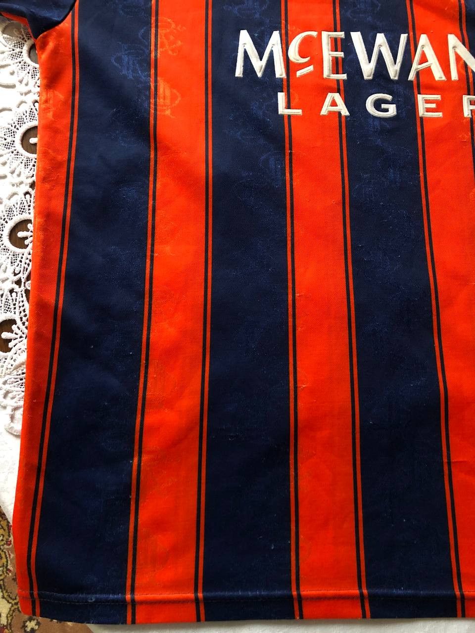 Adidas × Vintage GLASGOW RANGERS FOOTBALL SHIRT SOCCER JERSEY ADIDAS Size US XL / EU 56 / 4 - 4 Thumbnail