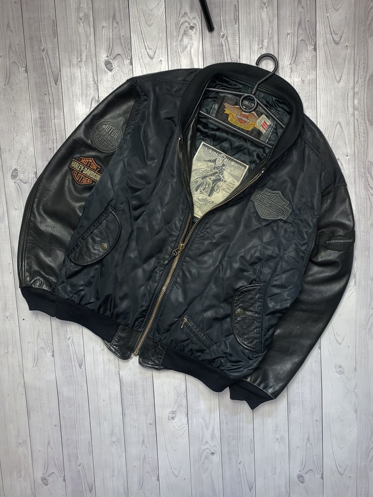 Vintage Harley Harley Davidson Leather Jacket Xl Vintage Harley