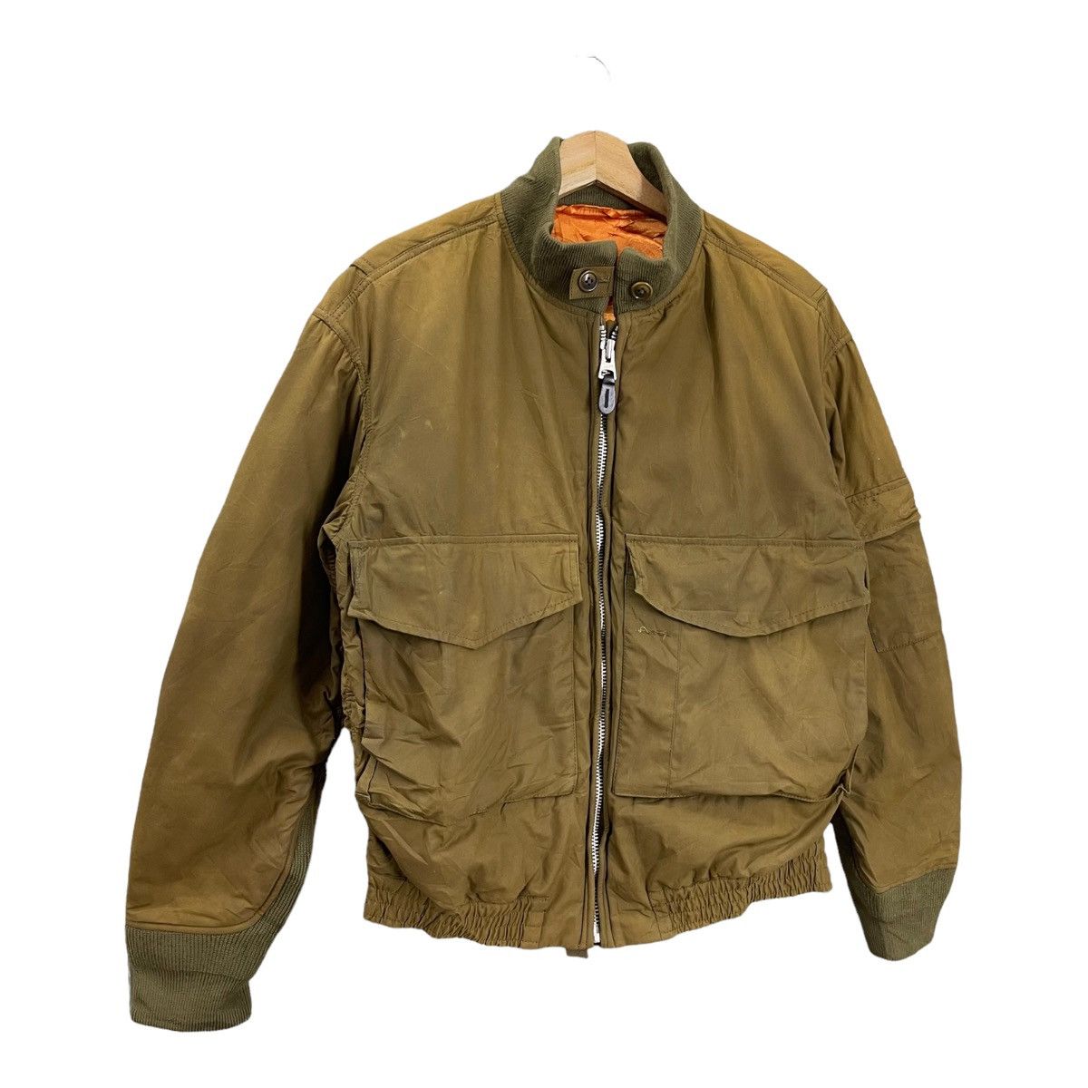 American Rag × Vintage Vintage Rag Cie British Millerian Co.Ltd Bomber Jacket Size US M / EU 48-50 / 2 - 2 Thumbnail