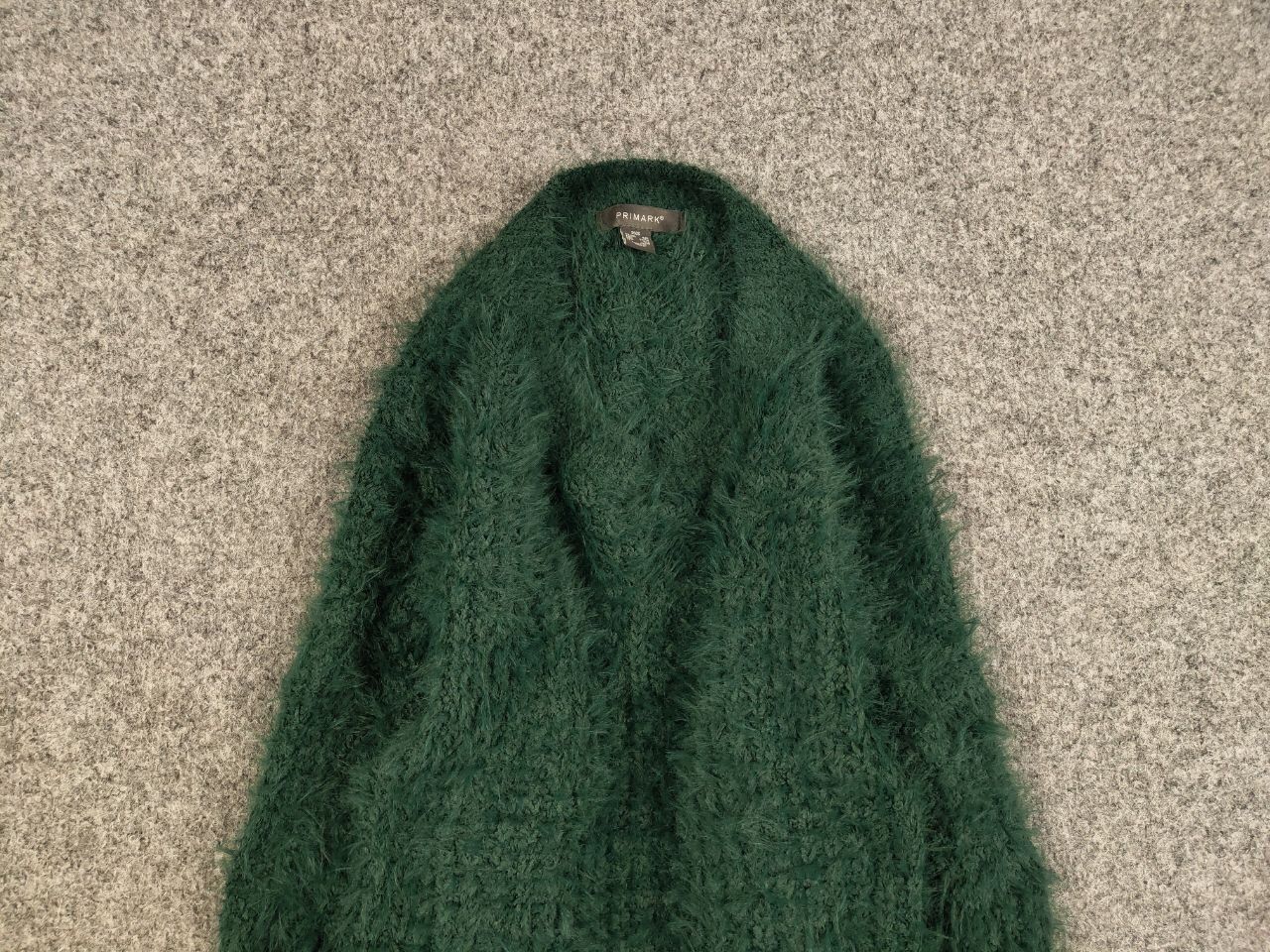 Japanese Brand Vintage Fuzzy Green Mohair Style Japanese Crewneck Sweater Size US S / EU 44-46 / 1 - 6 Thumbnail