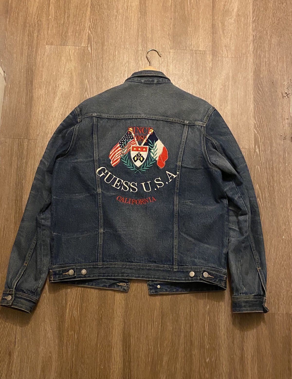 Guess Guess USA jean jacket Size US L / EU 52-54 / 3 - 1 Thumbnail