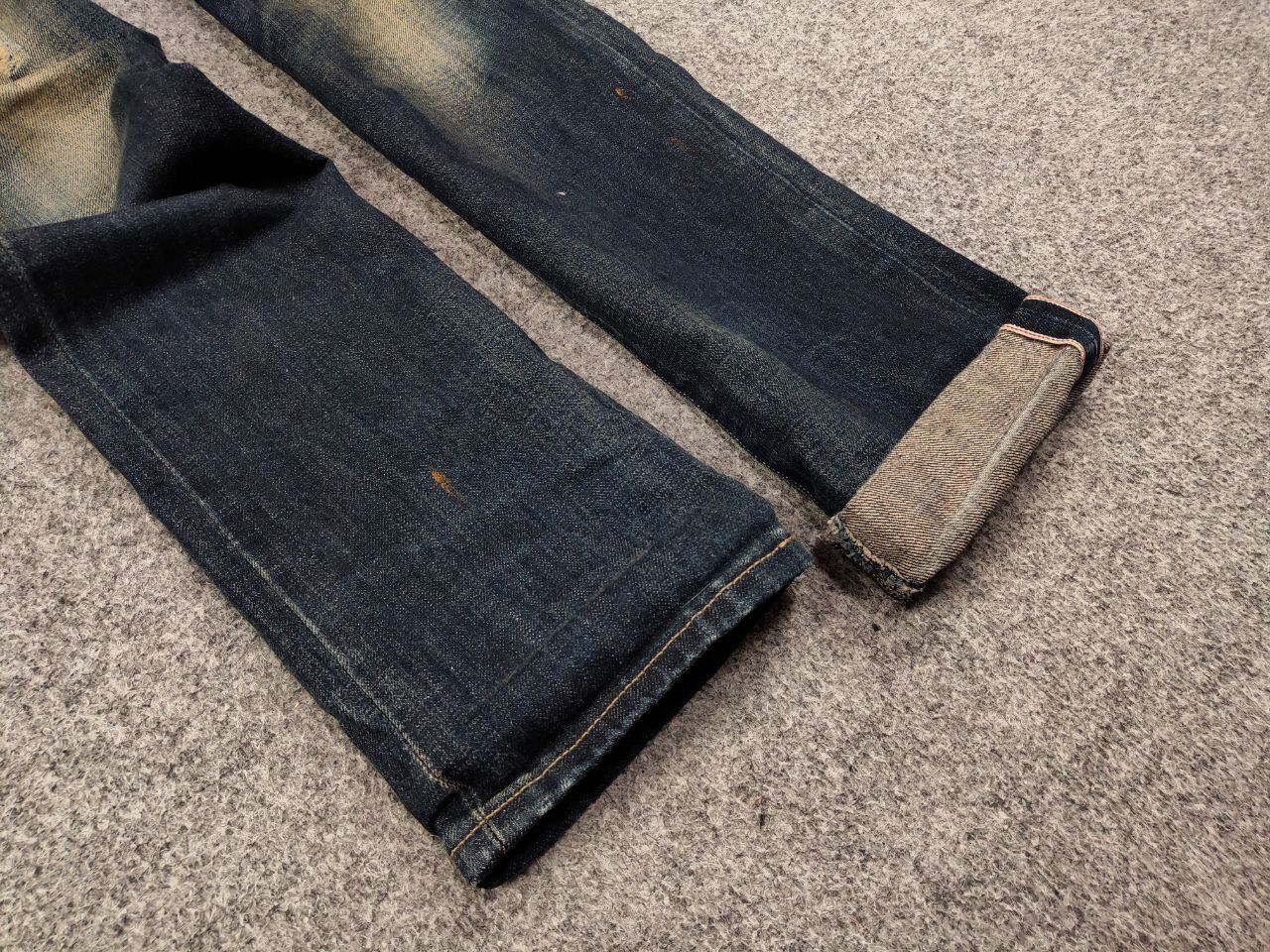 Japanese Brand Vintage R.D.D.Designer Japan Distressed Faded Selvage Jeans Size US 32 / EU 48 - 12 Thumbnail