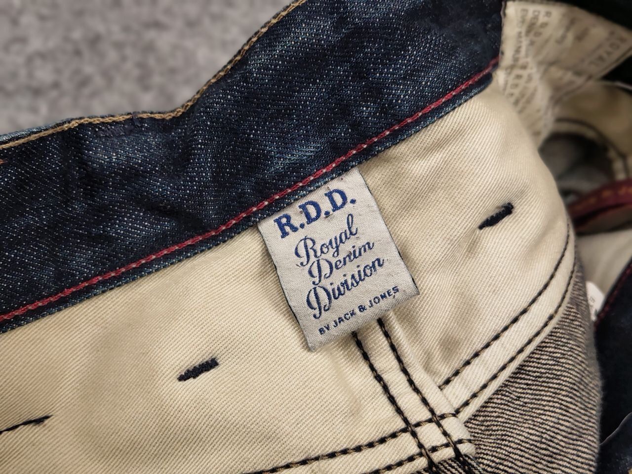 Japanese Brand Vintage R.D.D.Designer Japan Distressed Faded Selvage Jeans Size US 32 / EU 48 - 21 Thumbnail