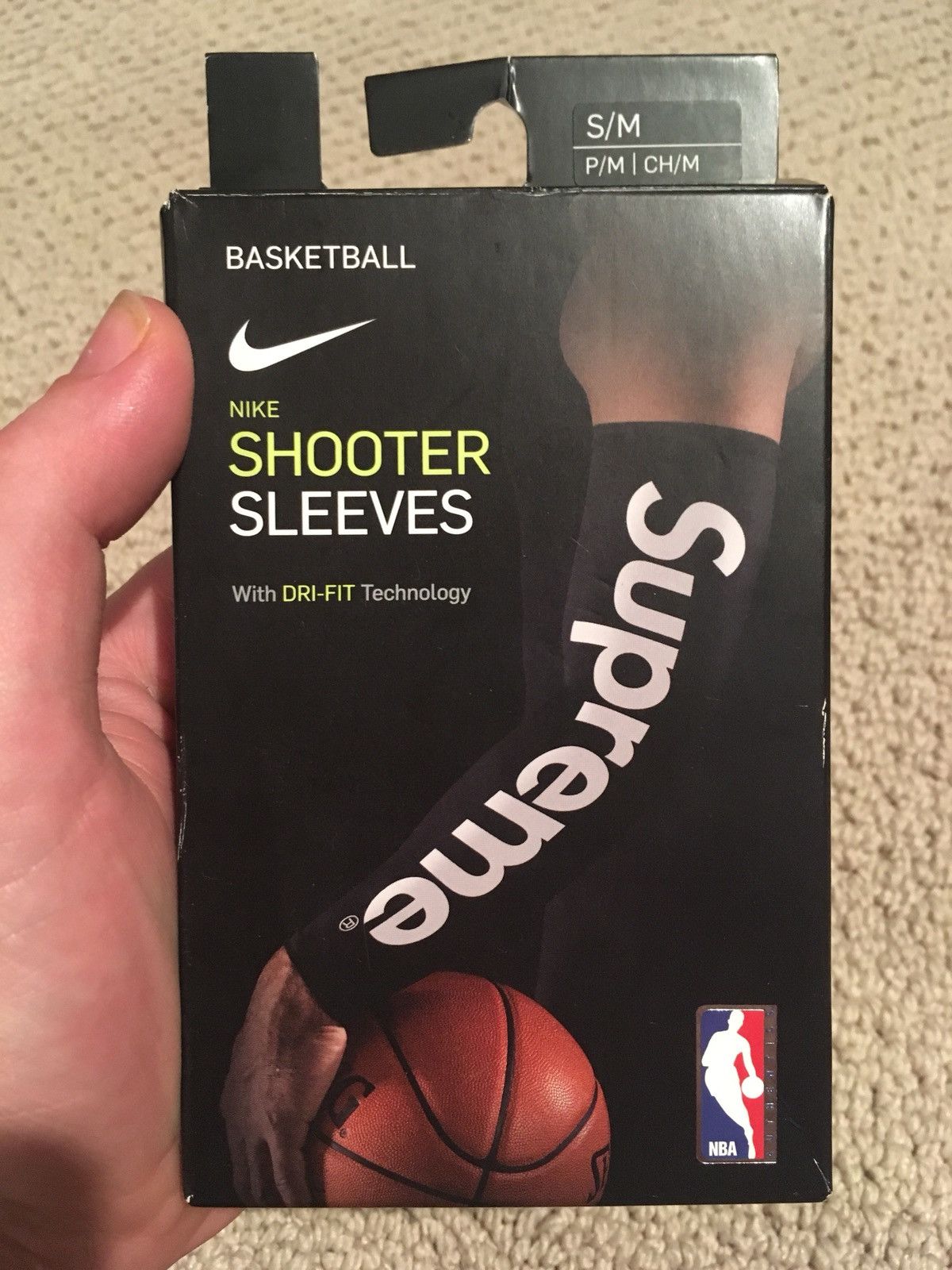 Supreme Supreme x Nike x NBA Shooting Sleeves Grailed