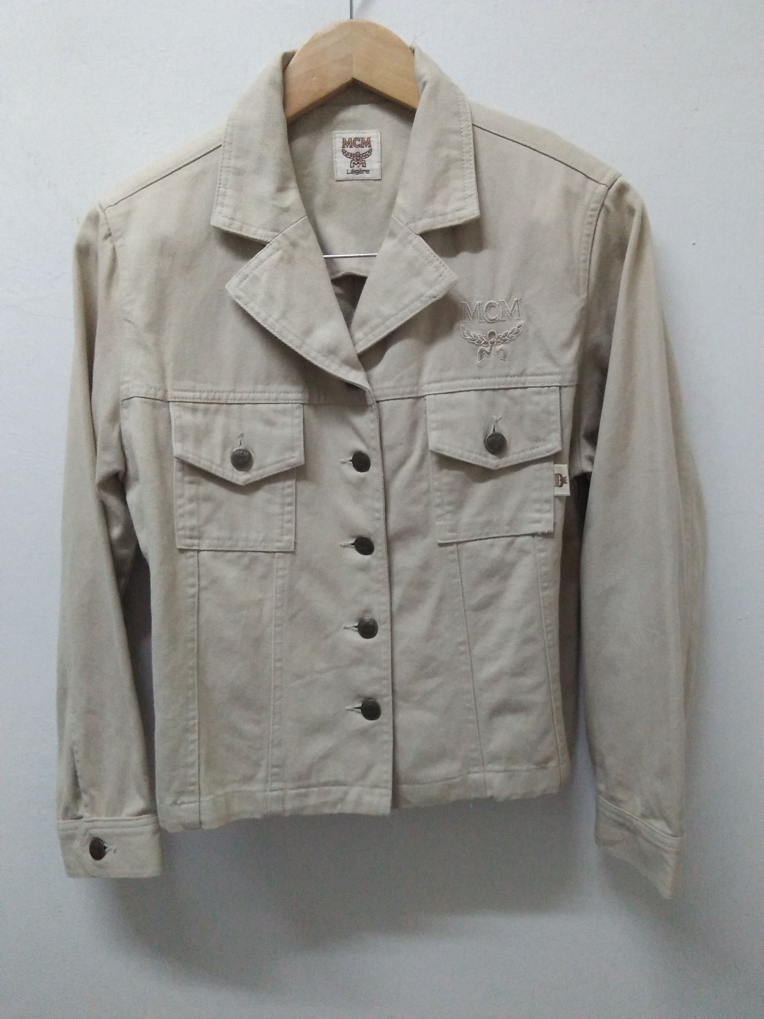 MCM MCM jacket embroidery logos for ladies Size ONE SIZE - 1 Thumbnail