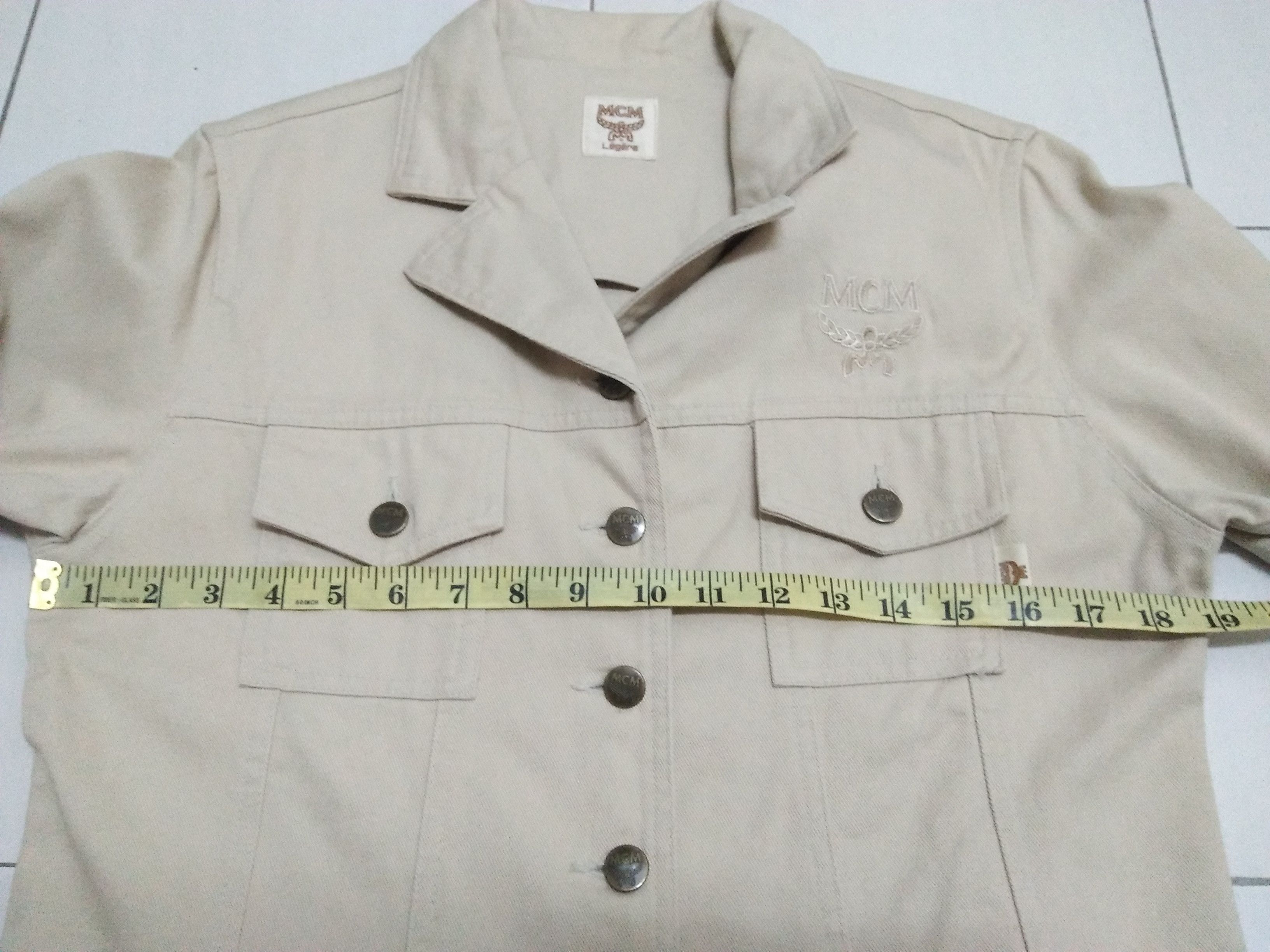 MCM MCM jacket embroidery logos for ladies Size ONE SIZE - 7 Thumbnail