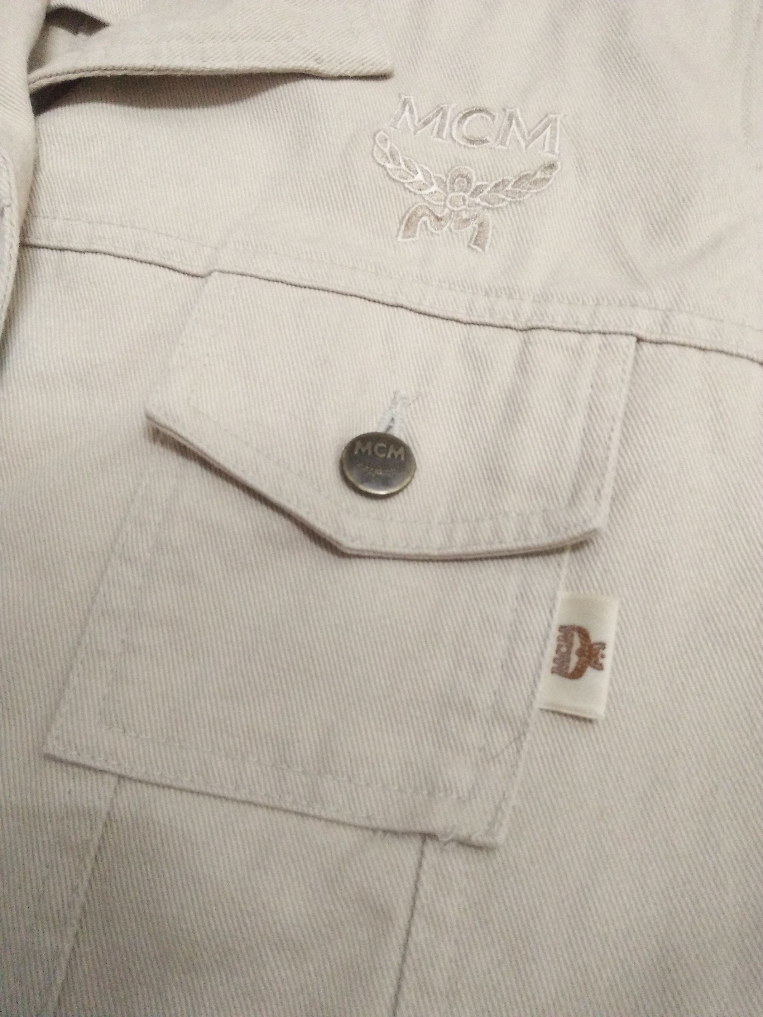 MCM MCM jacket embroidery logos for ladies Size ONE SIZE - 10 Thumbnail