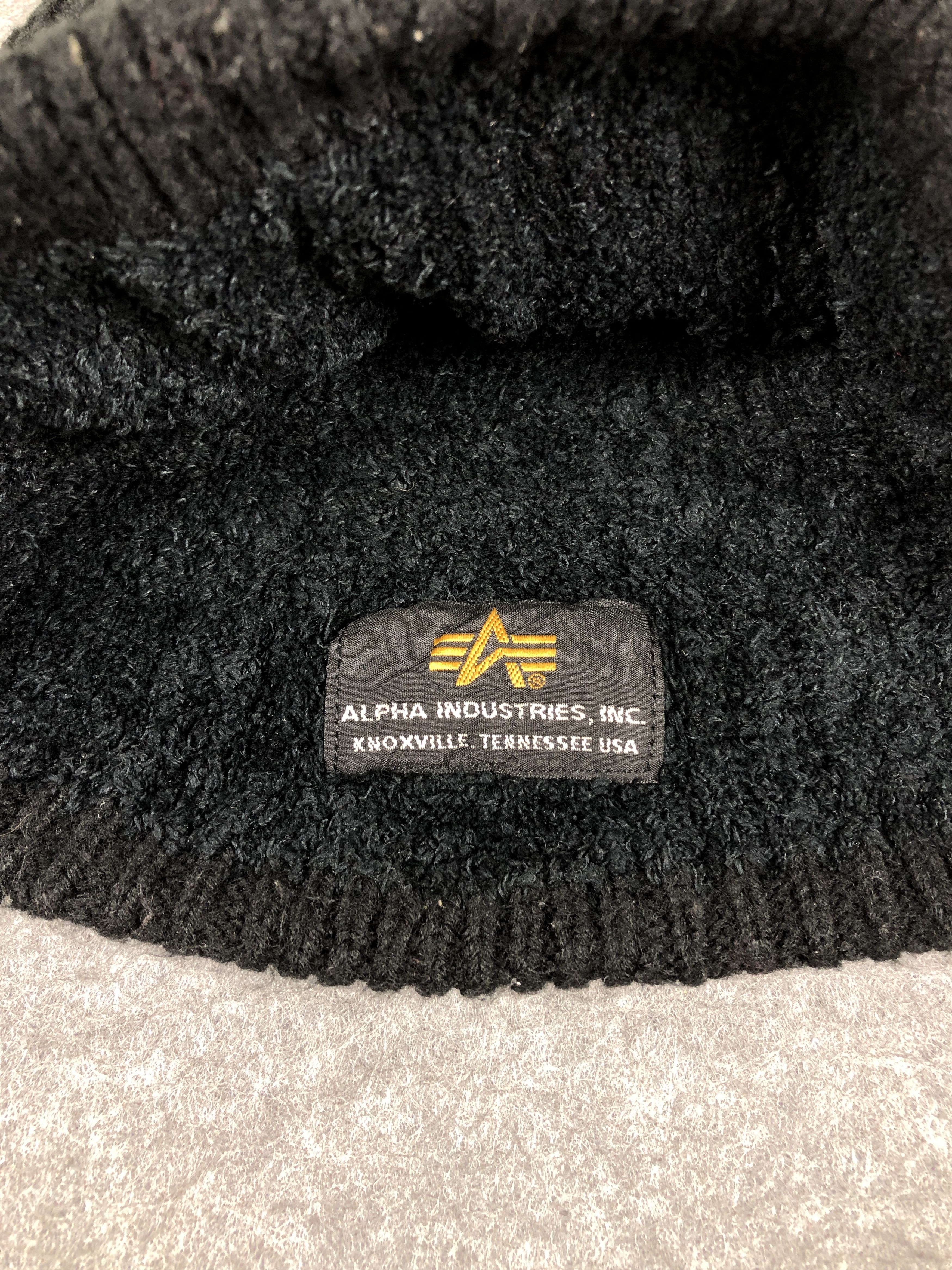 Alpha Industries Vintage Alpha Industries Beanie / Snow Hat / Snow Cap Size ONE SIZE - 8 Thumbnail