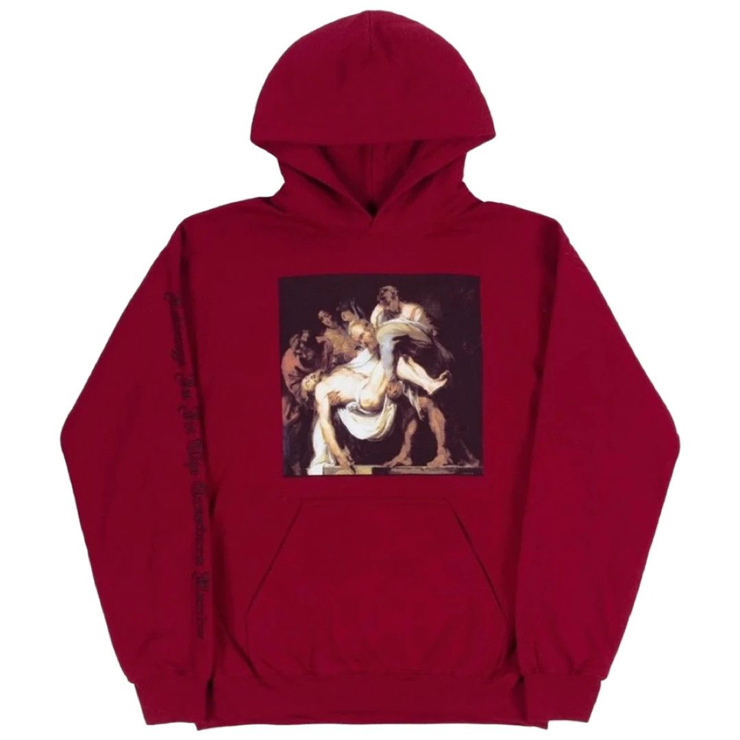Revenge o1p2roe1m Revenge Entombment Hoodie Maroon Size US XL / EU 56 / 4 - 1 Preview