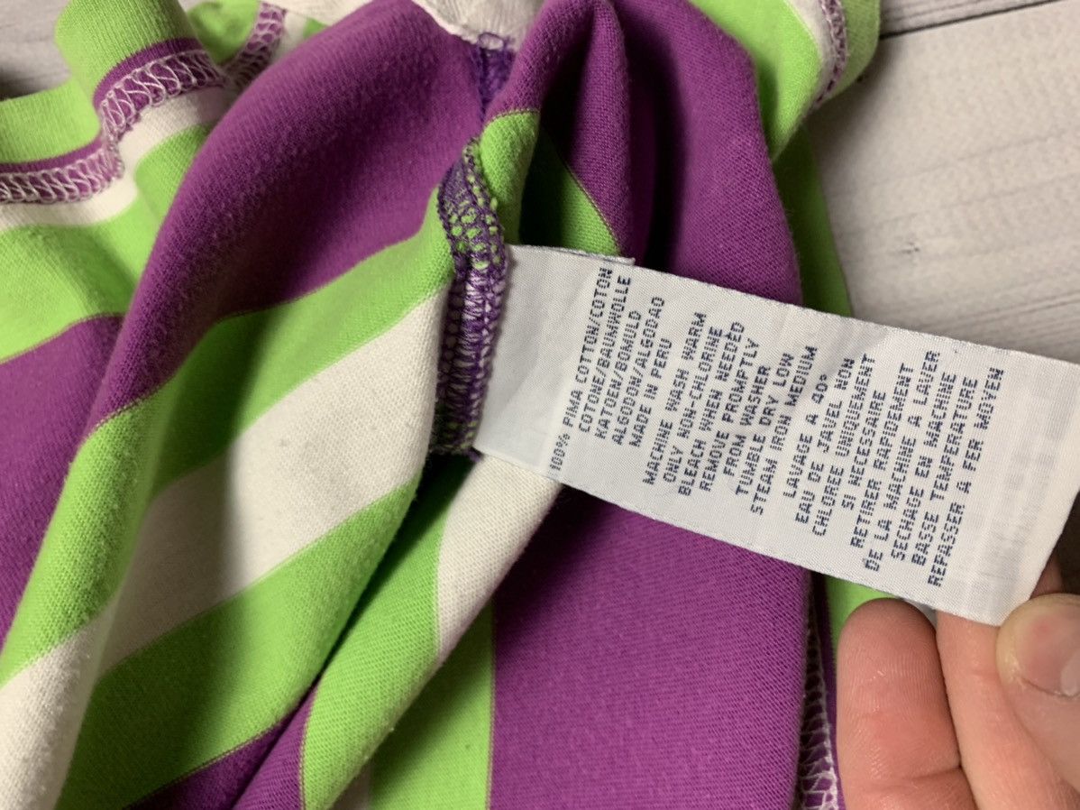 Rugby Ralph Lauren × Vintage Vintage striped rugby polo Ralph Lauren size L purple Size US L / EU 52-54 / 3 - 6 Thumbnail