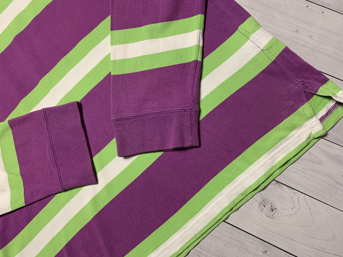 Rugby Ralph Lauren × Vintage Vintage striped rugby polo Ralph Lauren size L purple Size US L / EU 52-54 / 3 - 5 Thumbnail