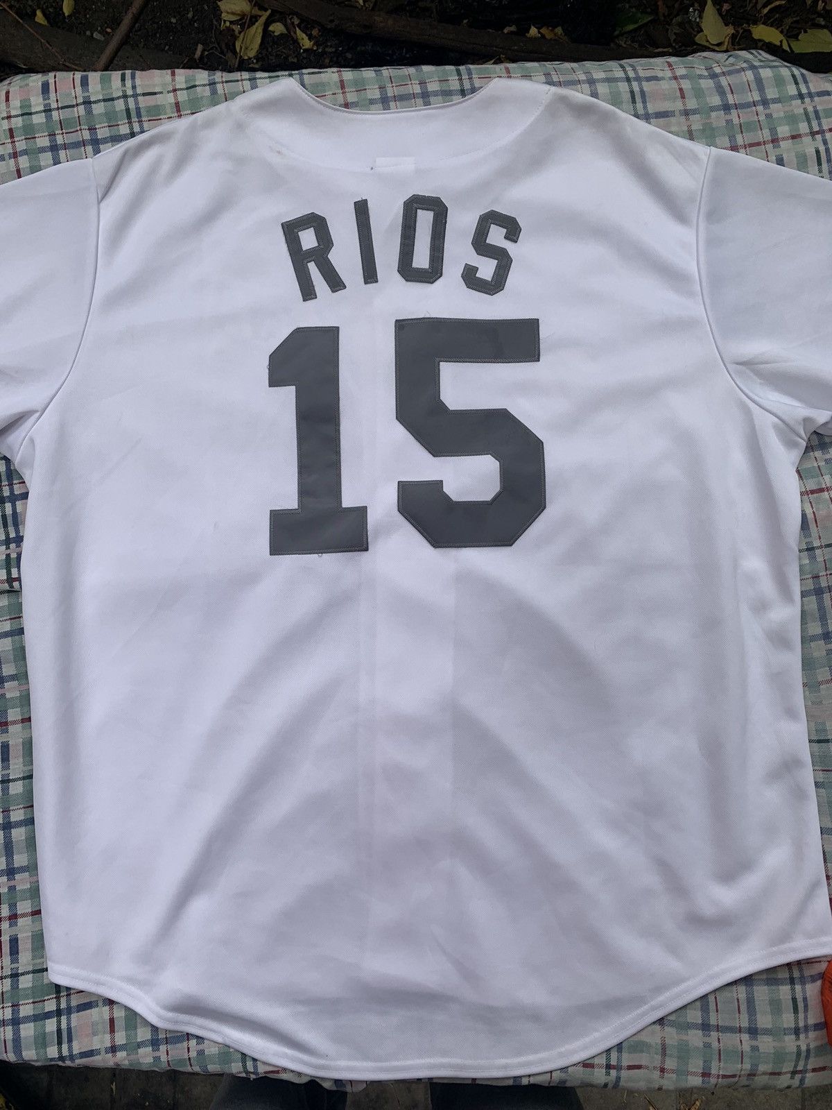 MLB × Majestic Majestic Toronto Blue Jays Alex Rios MLB Jersey Size US XXL / EU 58 / 5 - 2 Thumbnail