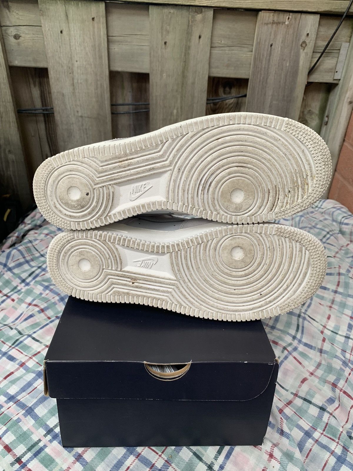 Nike Air Force One ‘07 Premium Pure Platinum Size US 9 / EU 42 - 6 Thumbnail