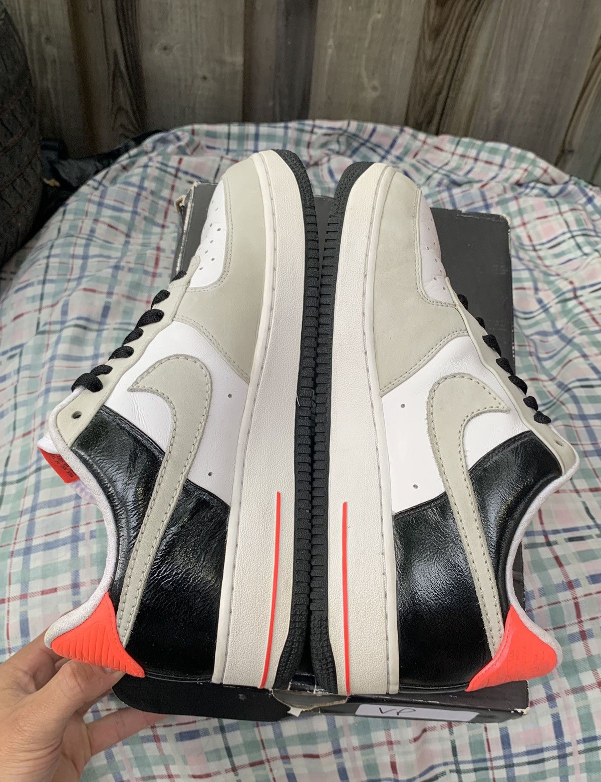 Nike Air Force 1 Low Premium Infrared Size US 10 / EU 43 - 5 Thumbnail