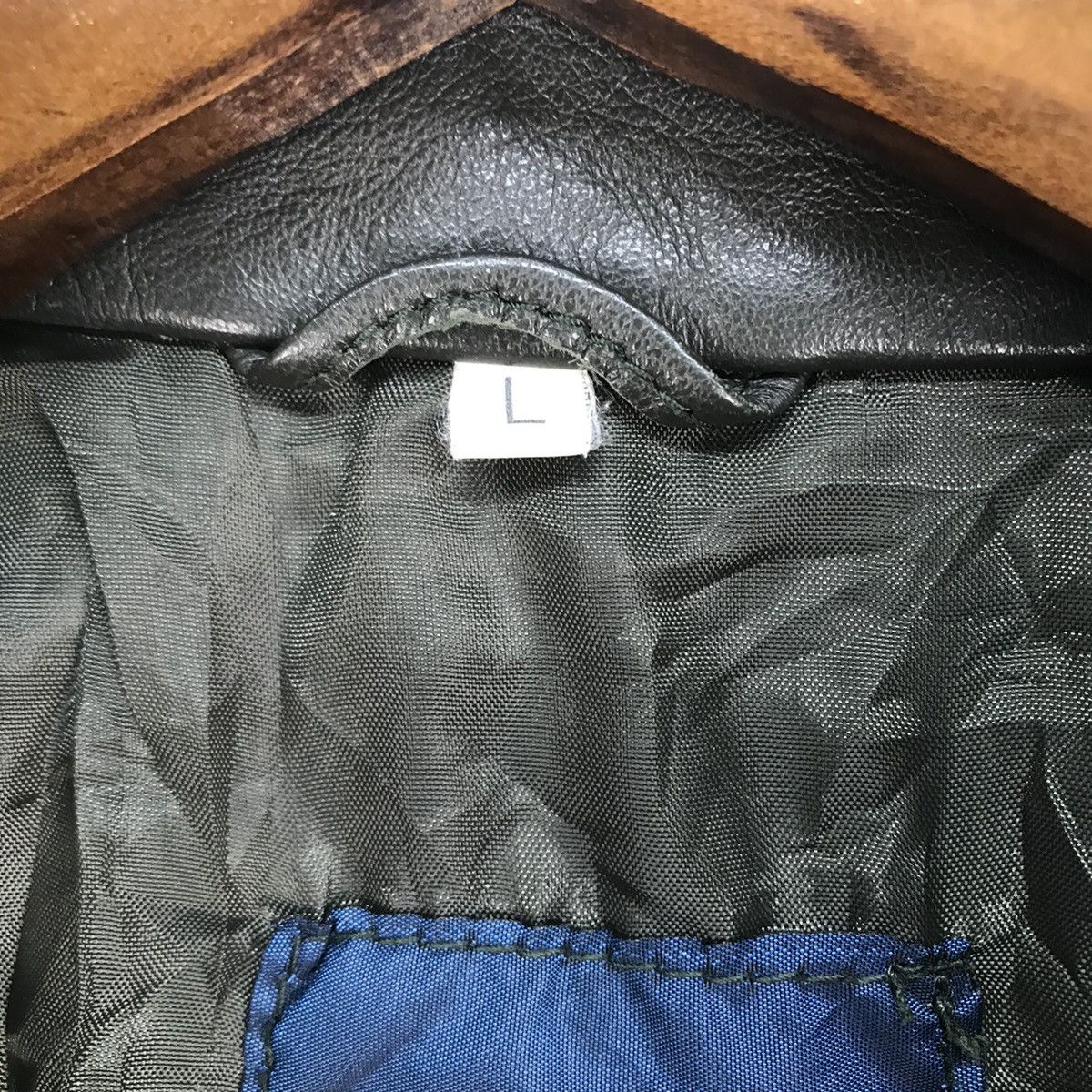 Vintage Vintage Overpell Motorcycle Leather Jacket Size US L / EU 52-54 / 3 - 7 Thumbnail