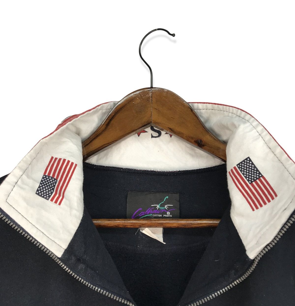 Vintage Vintage USA Spellout Halfzipper Size US L / EU 52-54 / 3 - 5 Thumbnail
